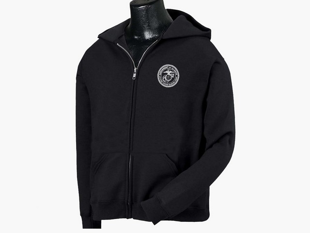 USA army marines corps USMC sweat zipped hoodie