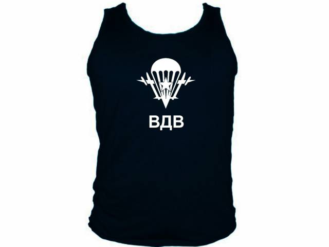 VDV Soviet Russian Airborne Troops retro muscle cheap tank top