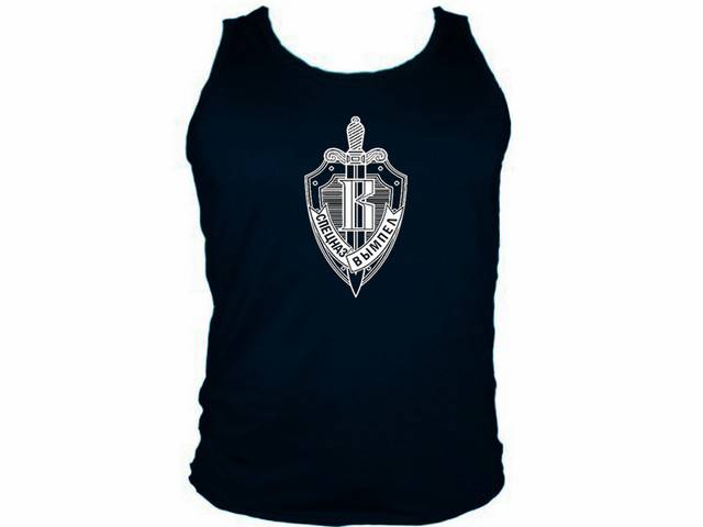 KGB Soviet Union speznas spetsnaz Vympel sleeveless tank top 2XL