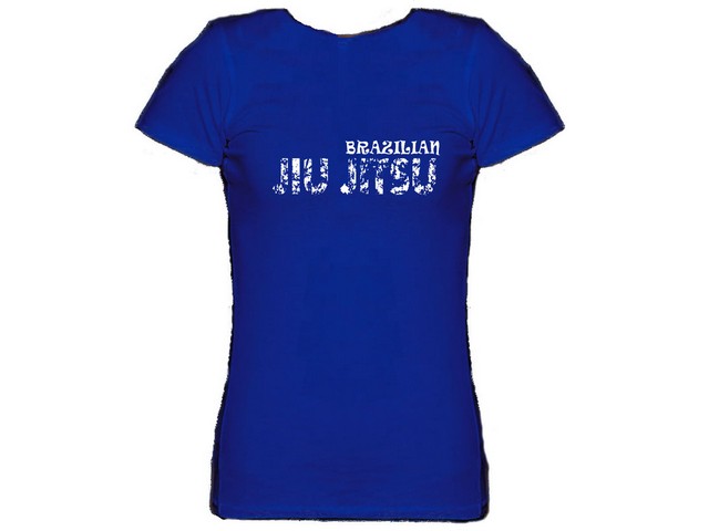 Brazilian jiu jitsu martial arts ladies cotton t-shirt