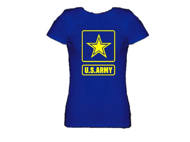 US army emblem military ladies/girls t-shirt
