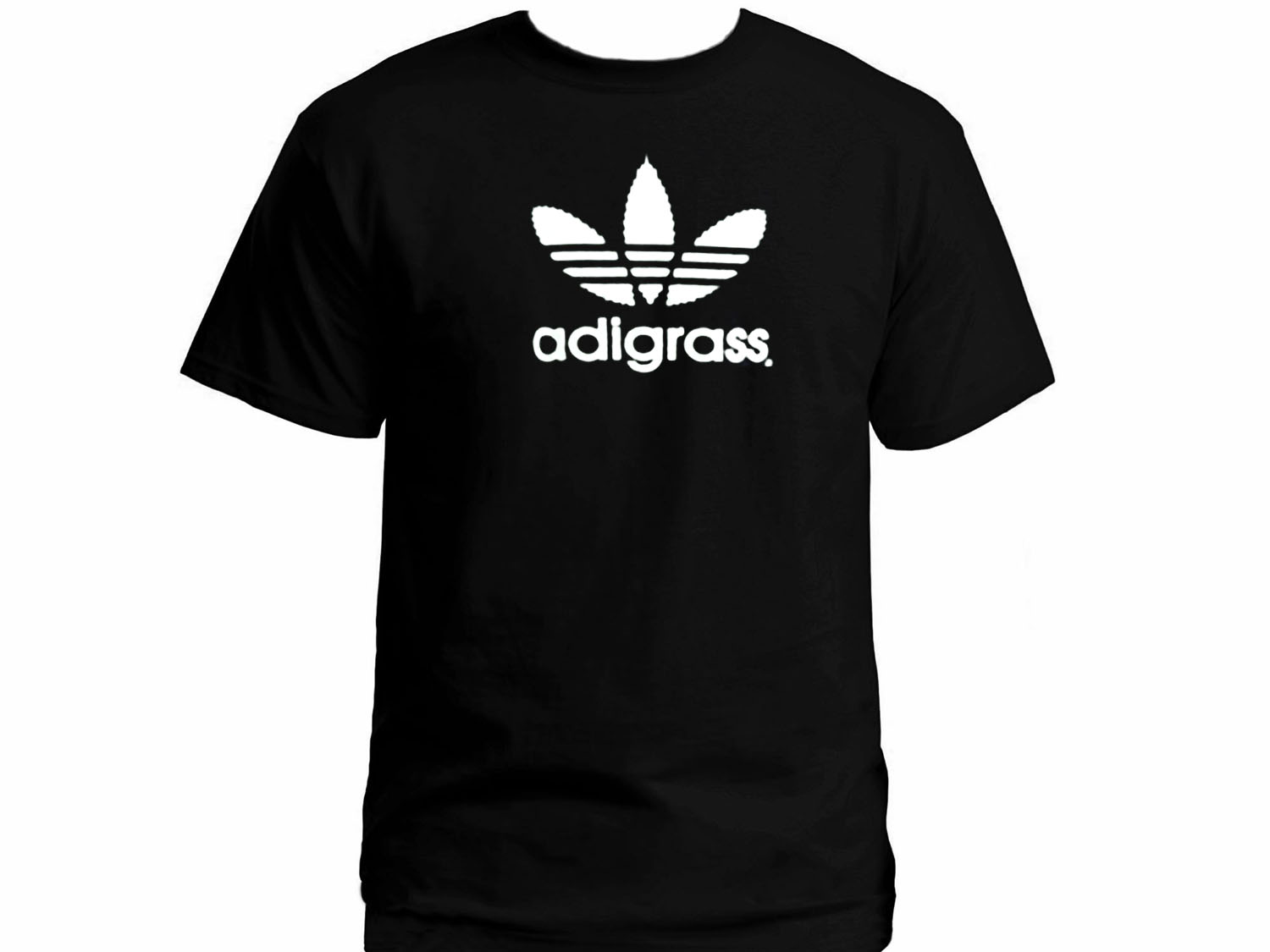 Adigrass funny parody Marijuana  Cannabis t-shirt