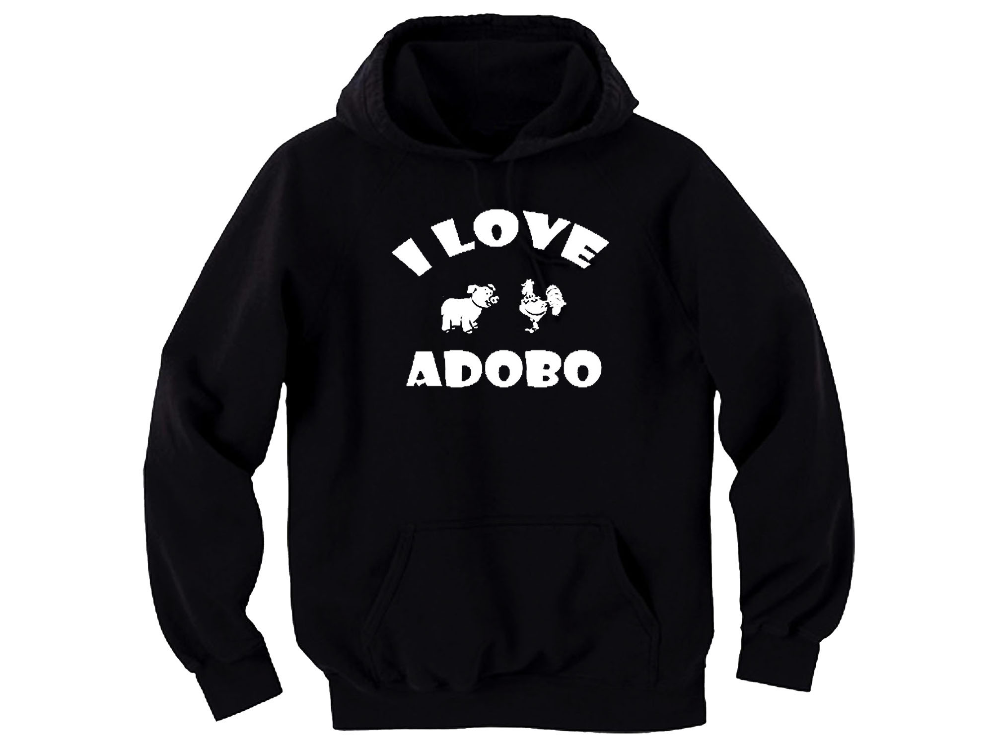 I love adobo - national Filipino food sweat hoodie
