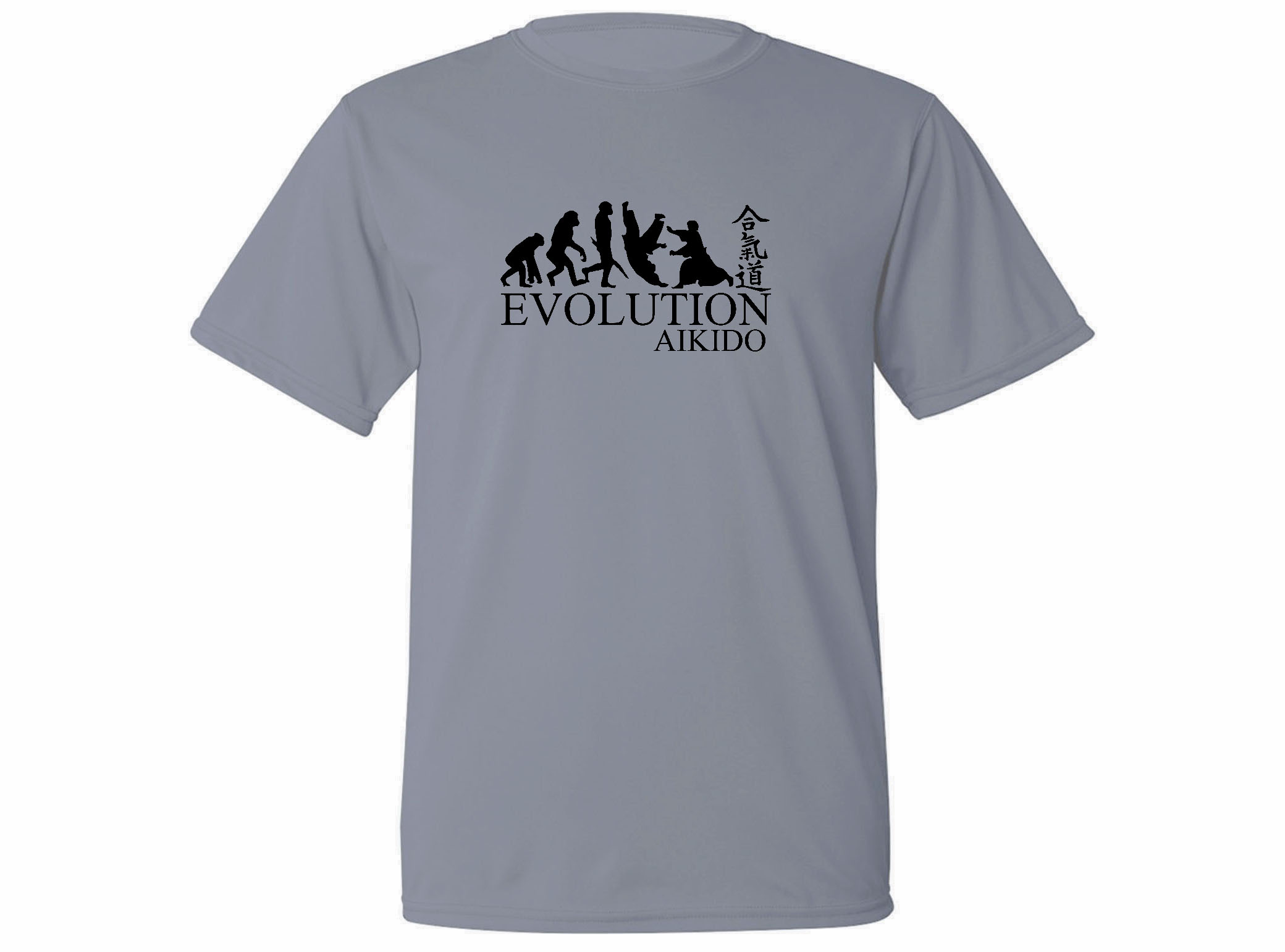 Aikido evolution sweat proof workout t-shirt