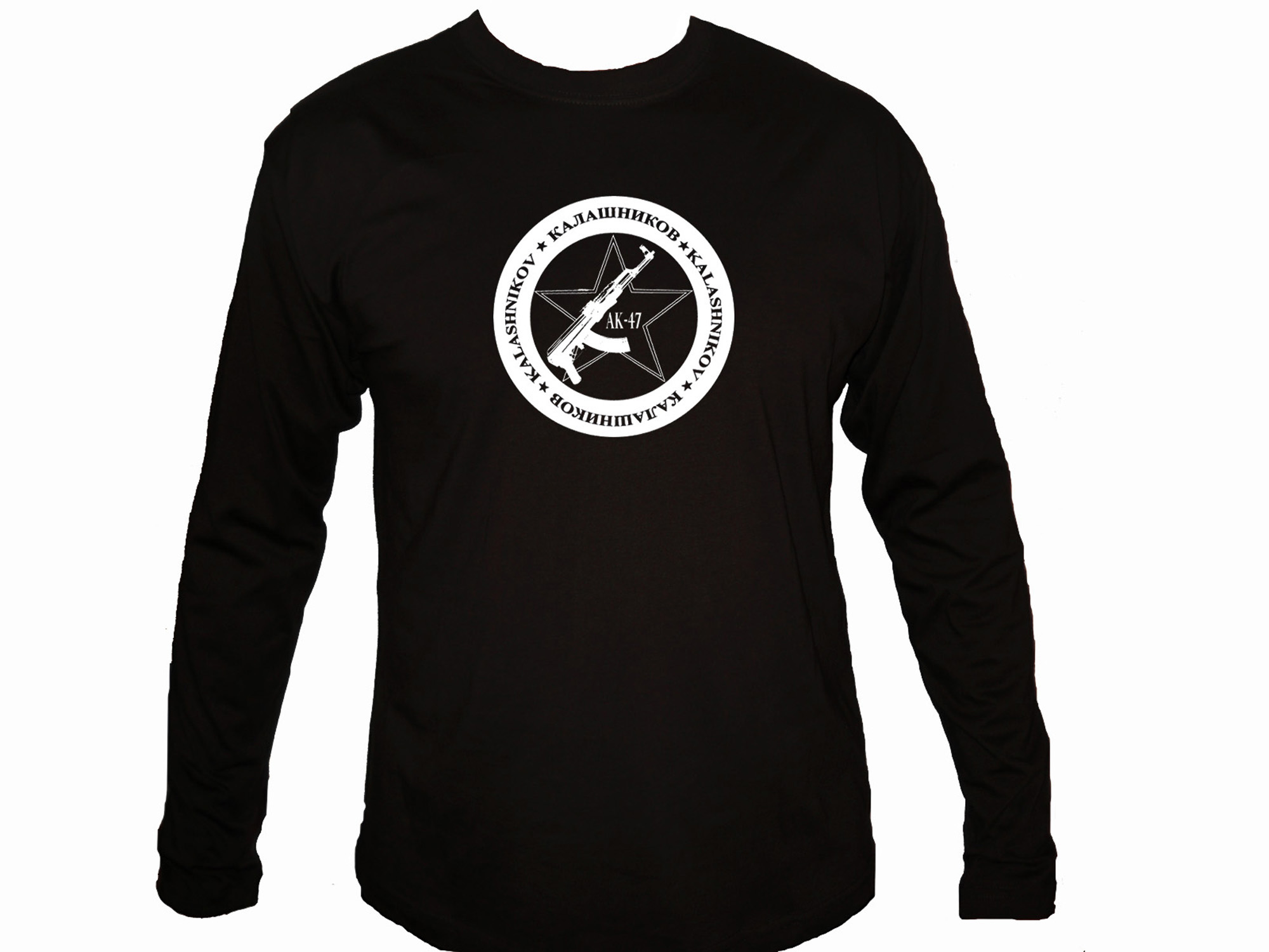 Kalashnikov Kalaschnikov AK-47 Russian gun long sleeve t-shirt 2