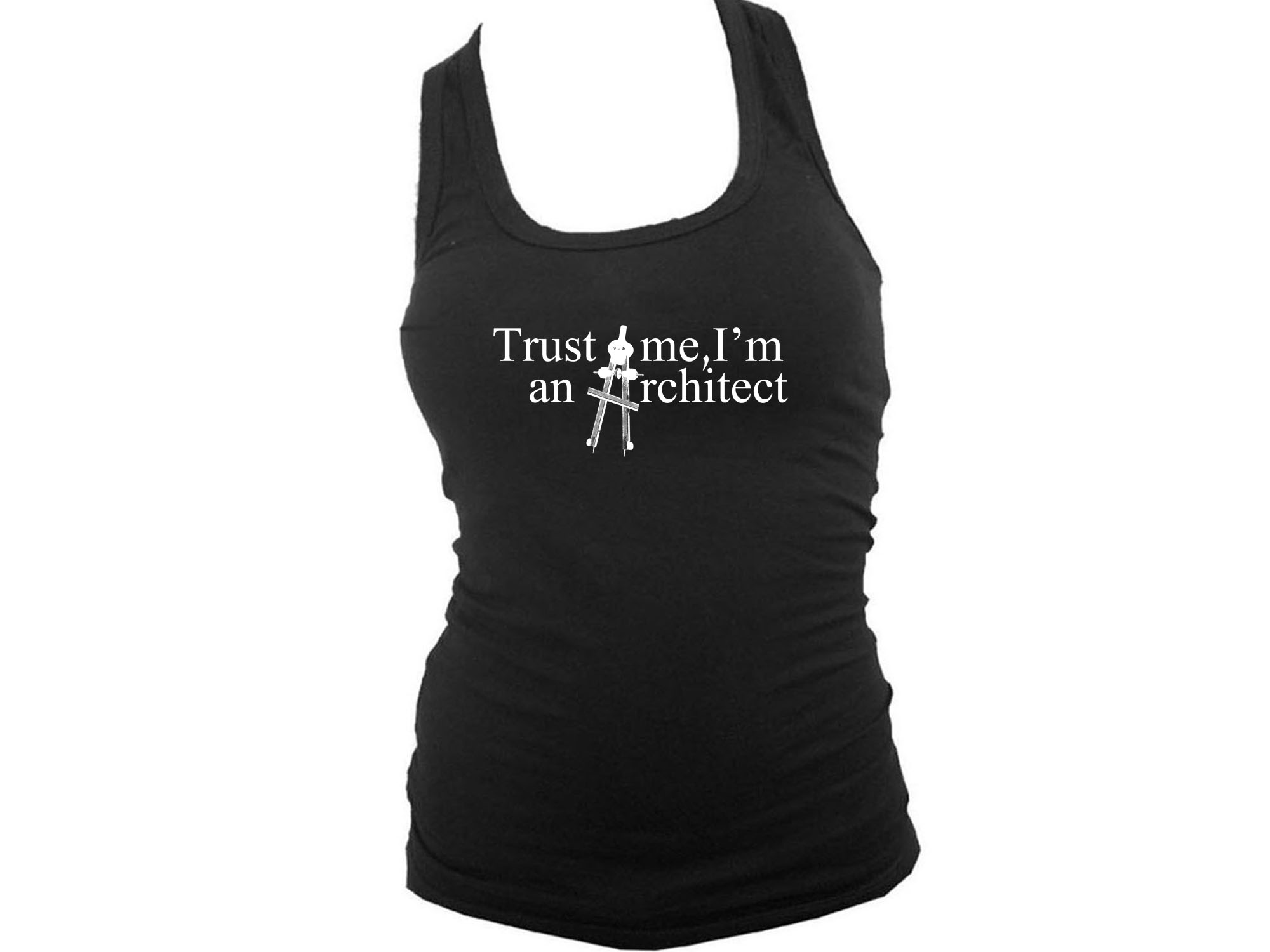 Trust me-I'm an architect professions women tank top L/XL