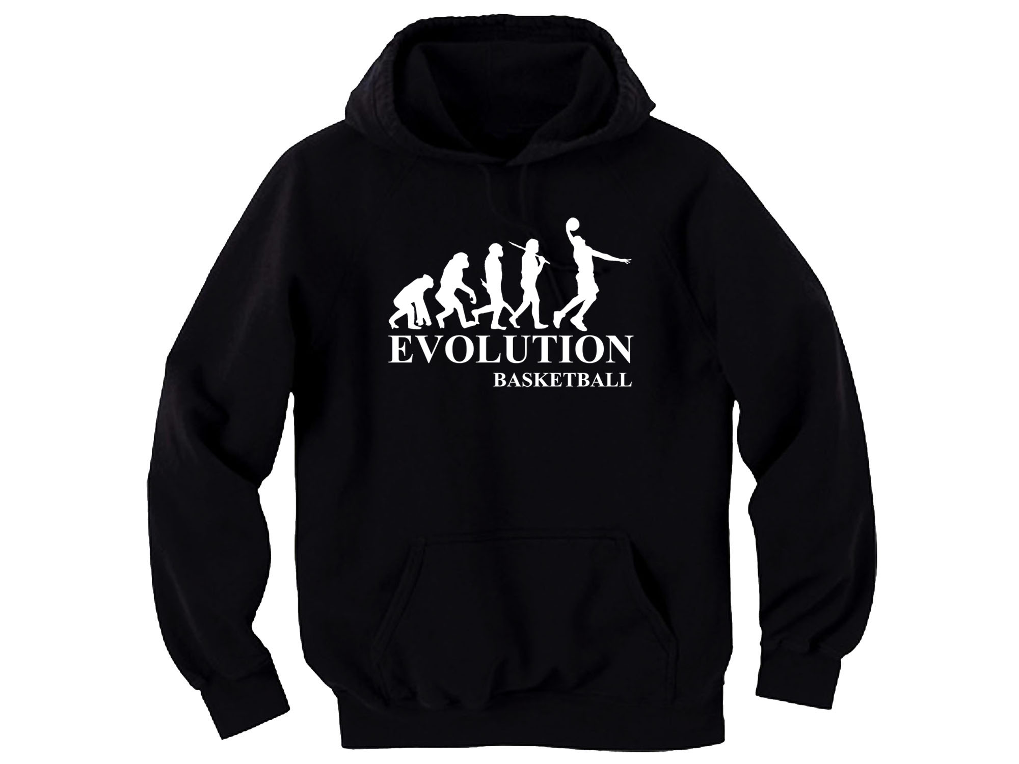 Basketball evolution funny evolve hoodie