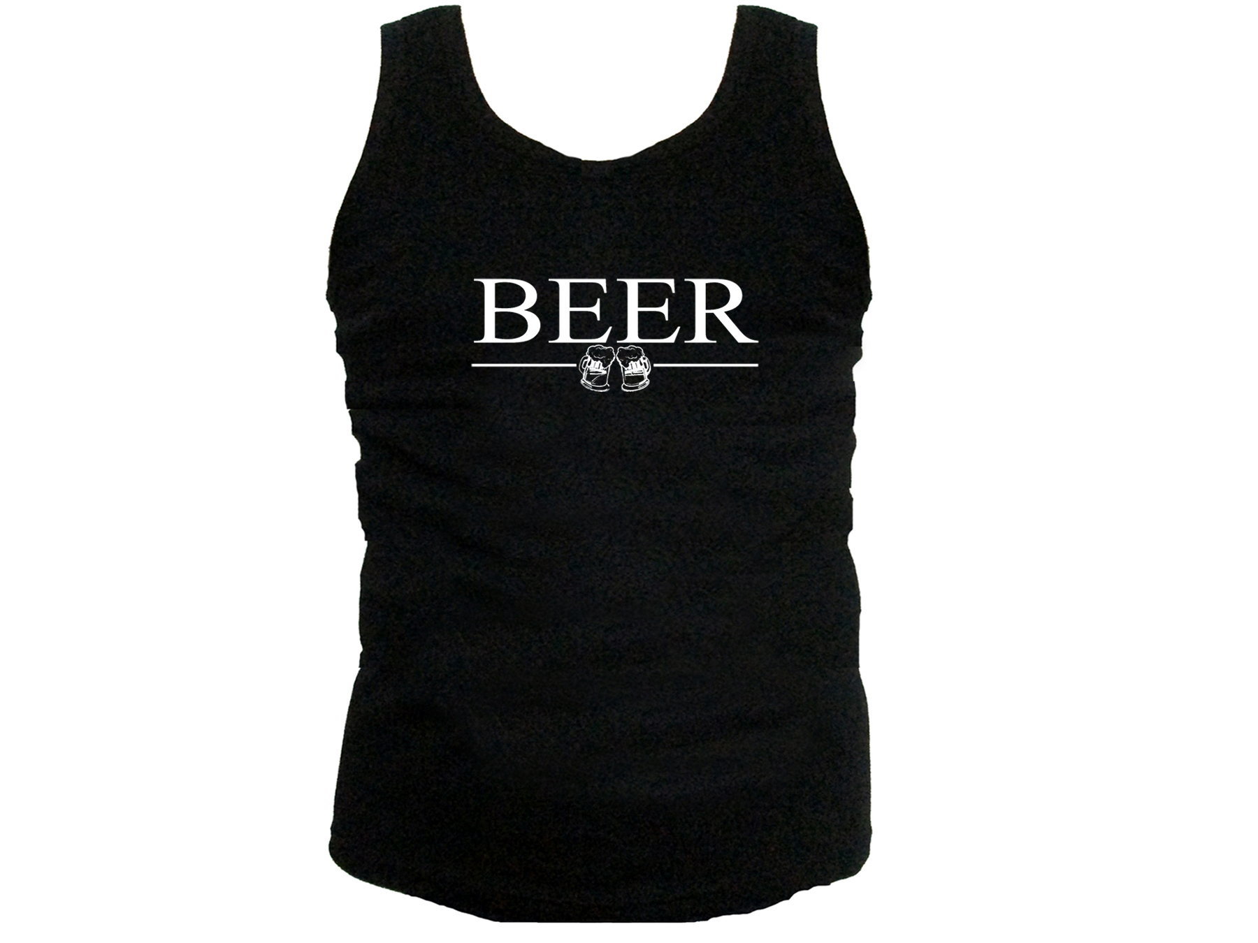 Beer funny drinking cheap customized patty tank top