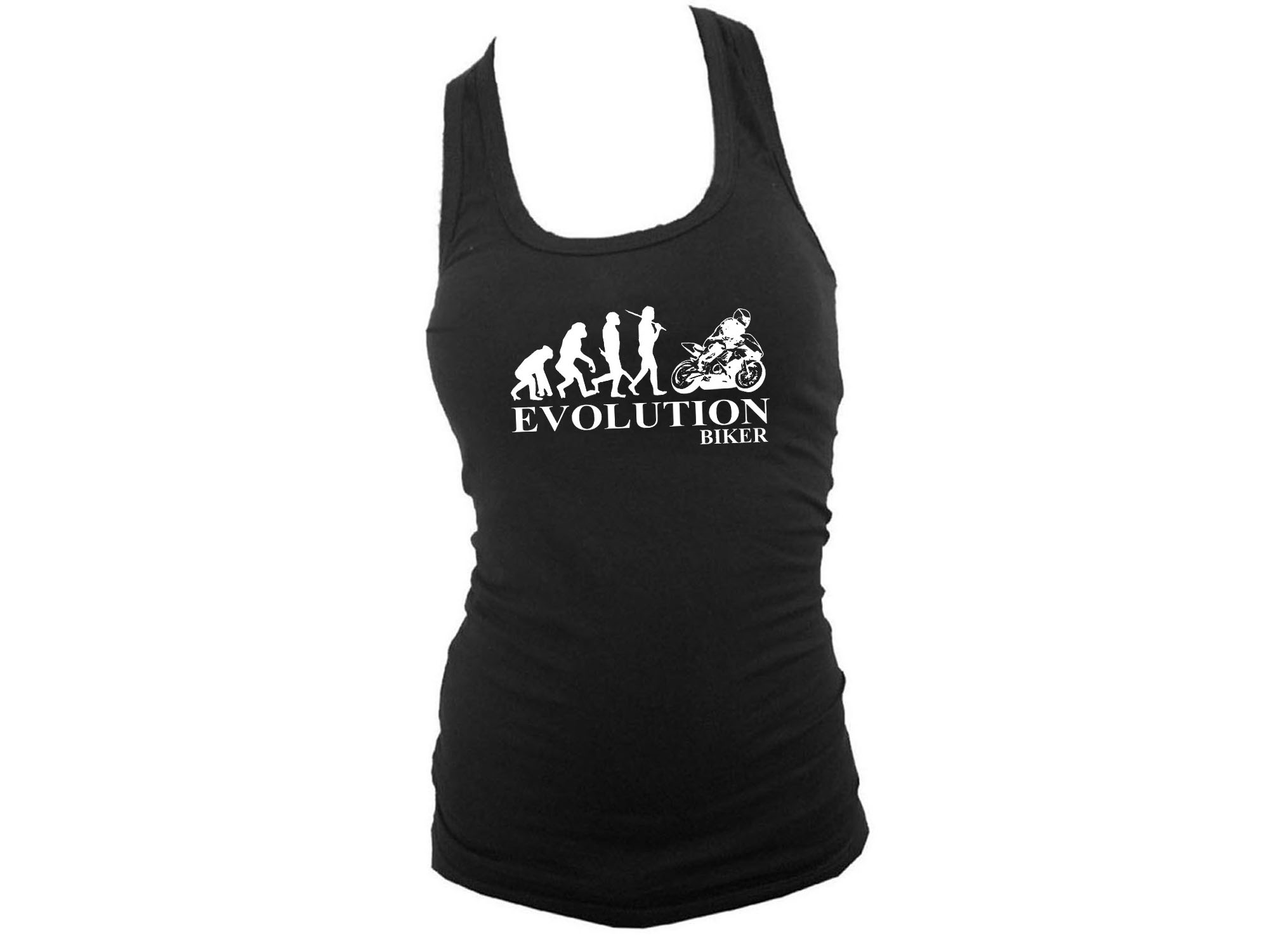 Biker evolution women junior tank top L/XL/M