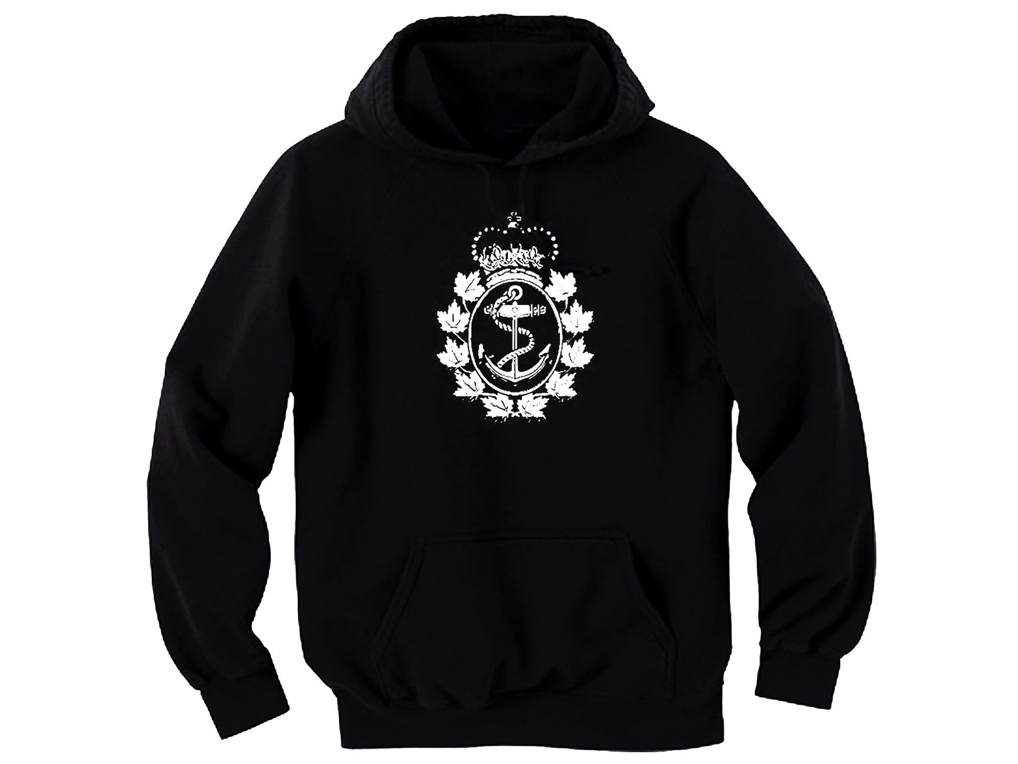 Canadian navy forces military sweat graphic hoody