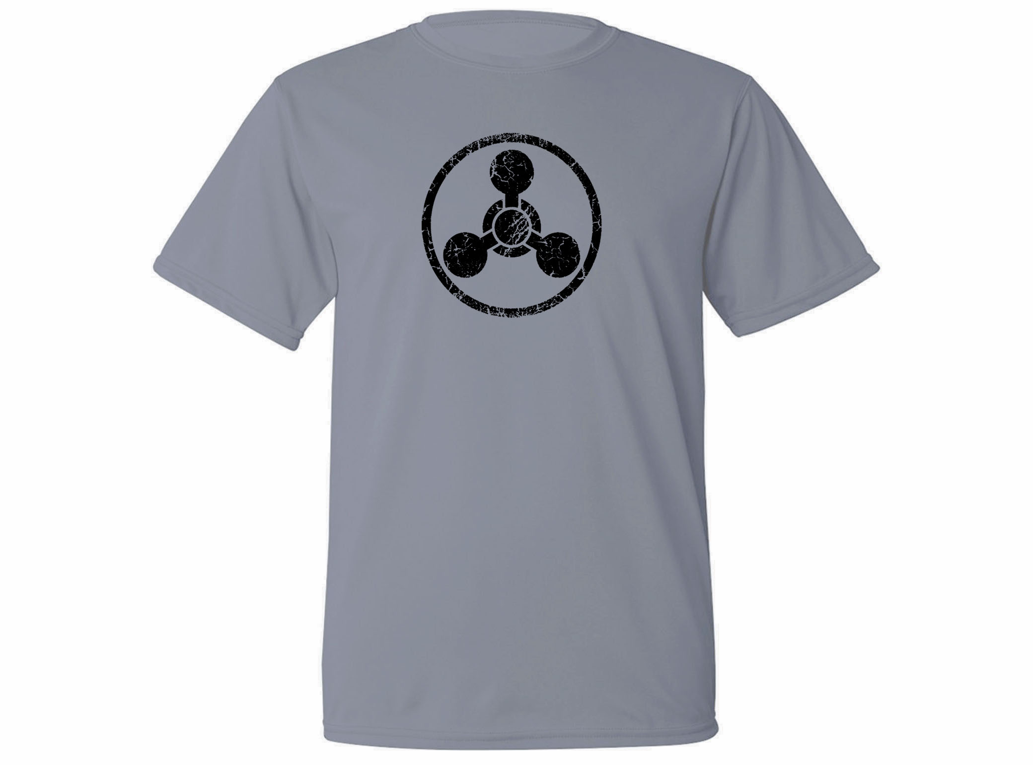 Chemical mass destruction weapon sweat proof workout t-shirt