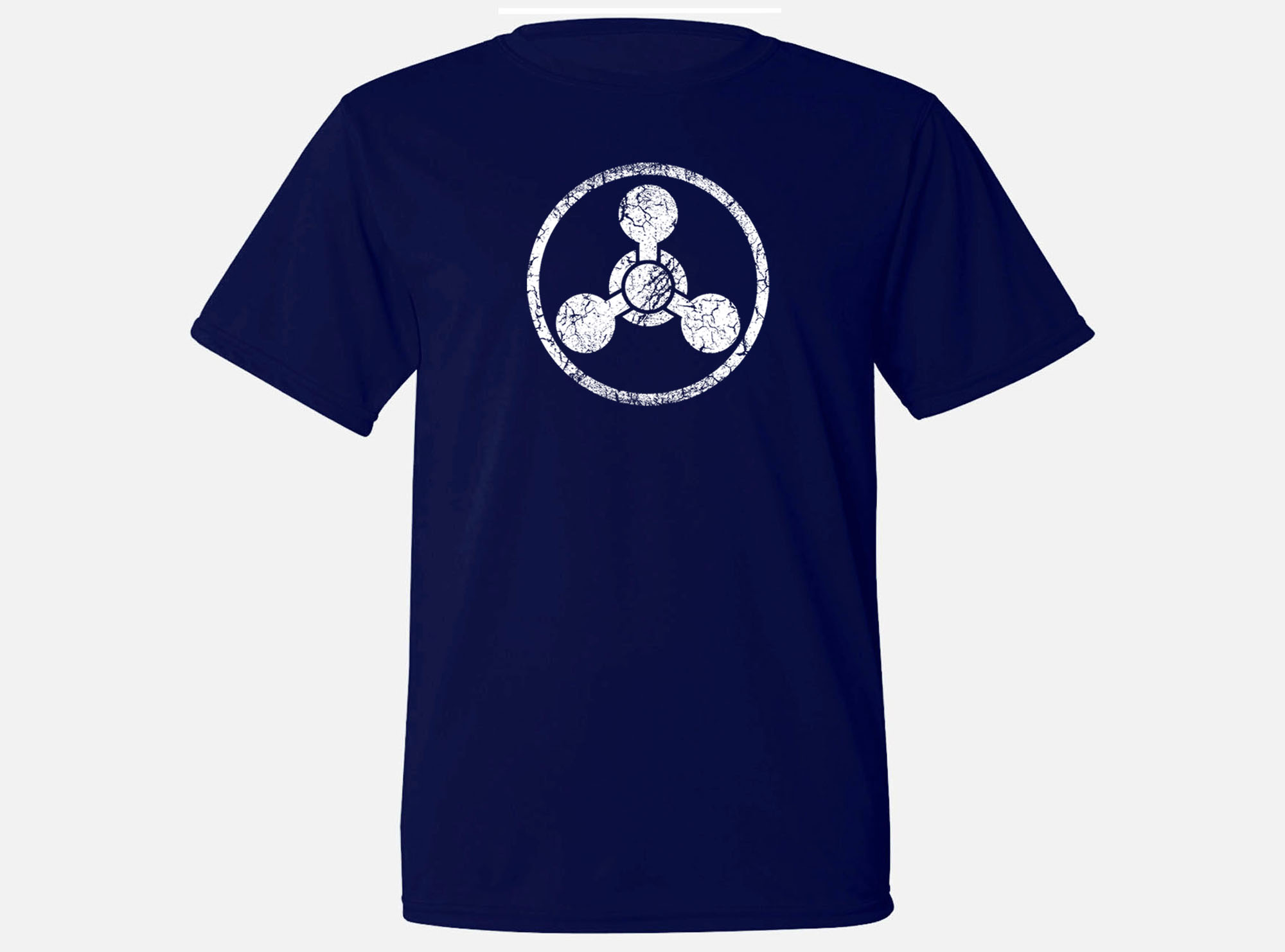Chemical mass destruction weapon sweat proof workout t-shirt