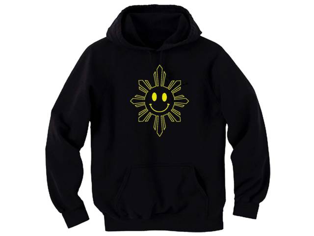 Filipino smile smiling sun hooded sweatshirt