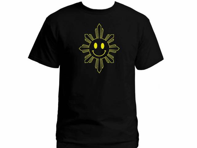 Filipino Smile-pinoy sun unique design t-shirt