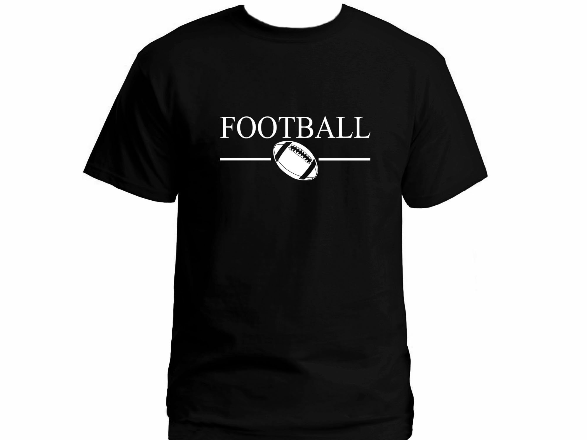 Football silk printed t-shirt