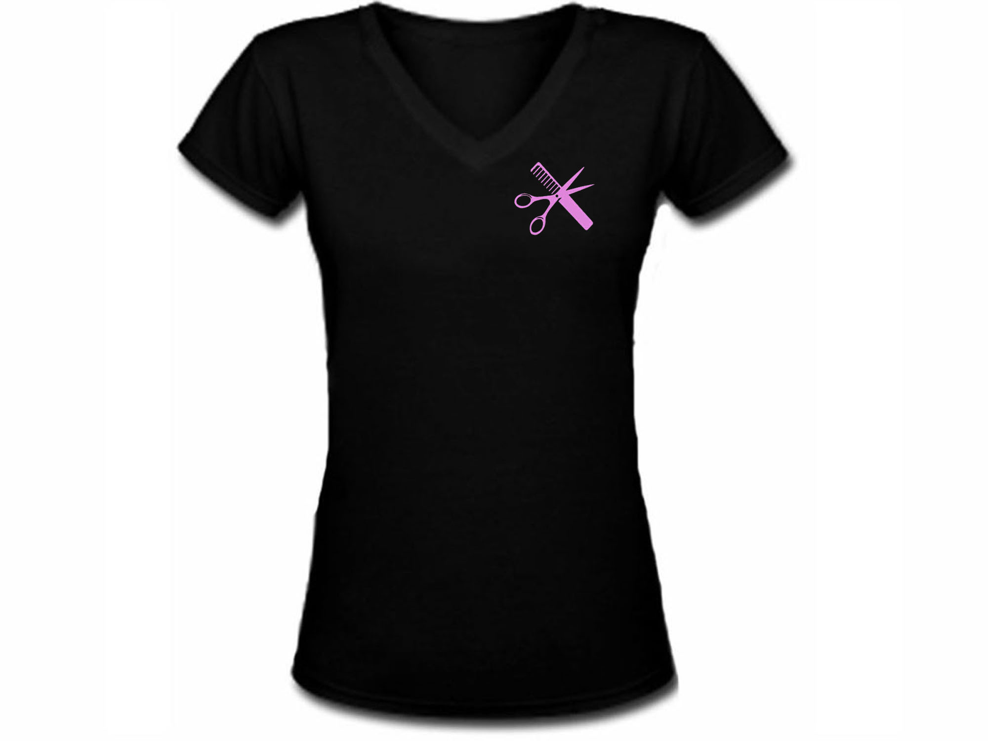 Hairstylist biber tools v neck t shirt