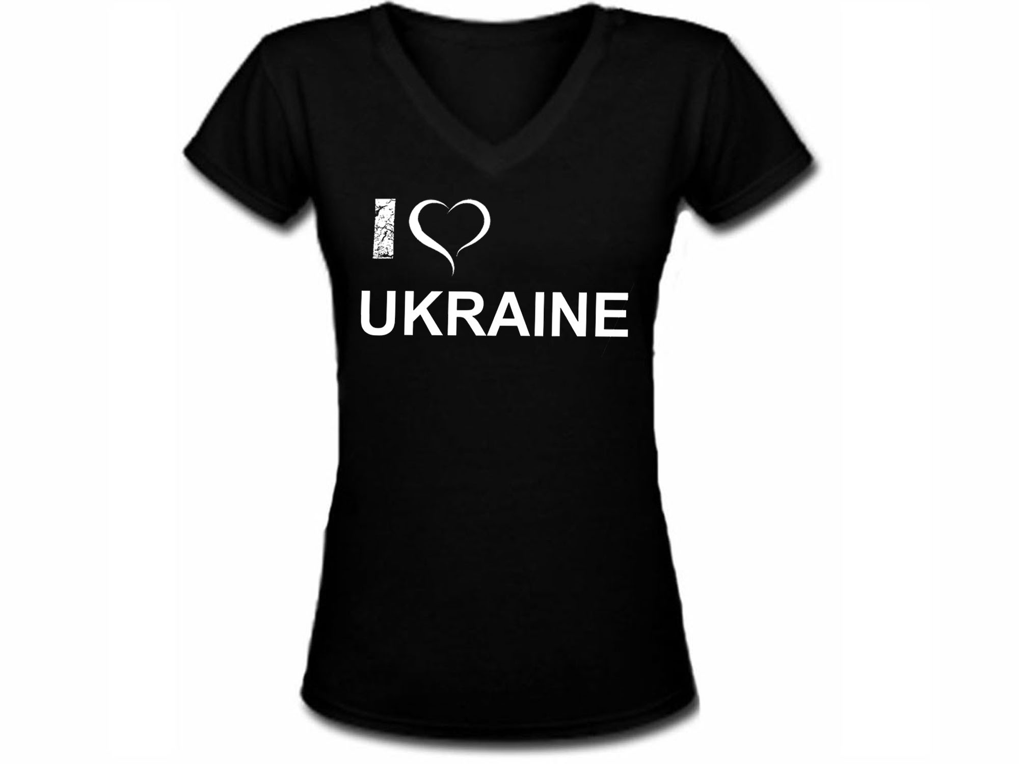I love heart Ukraine Ukrainianwomen or junior t shirt