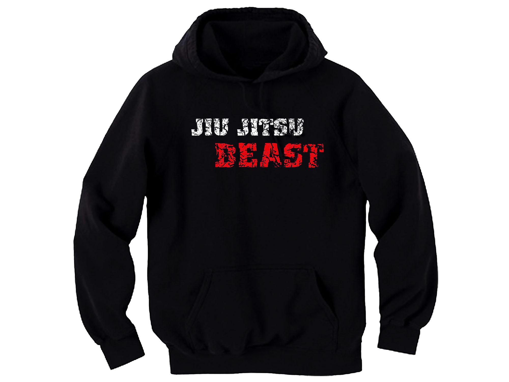 Jiu Jitsu Beast BJJ martial arts funny hoodie