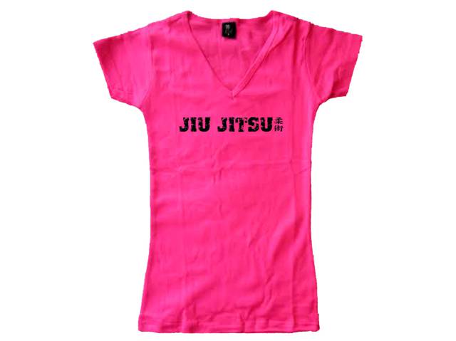 Jiu jitsu women pink t-shirt