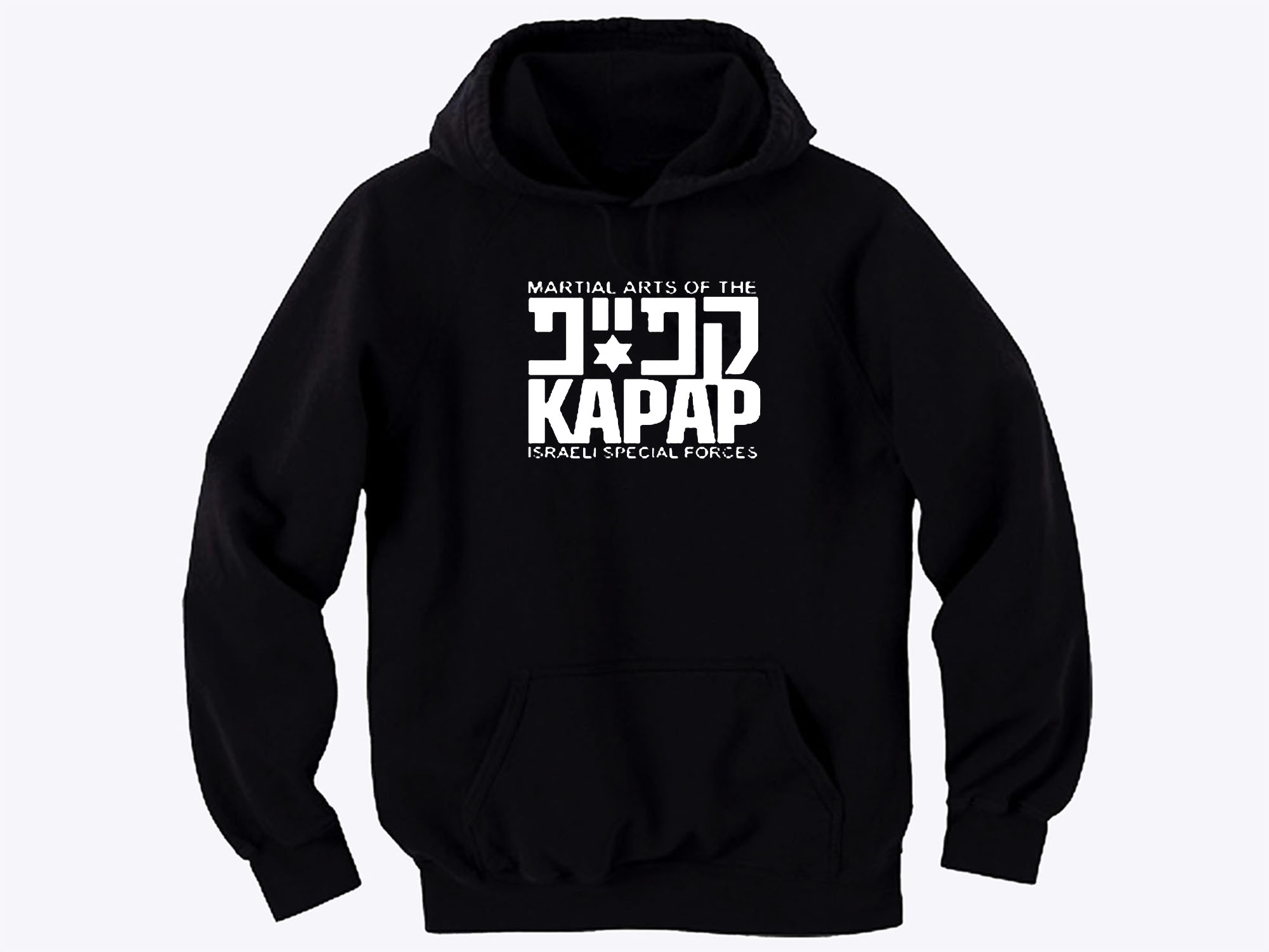 Kapap emblem sweat hoodie