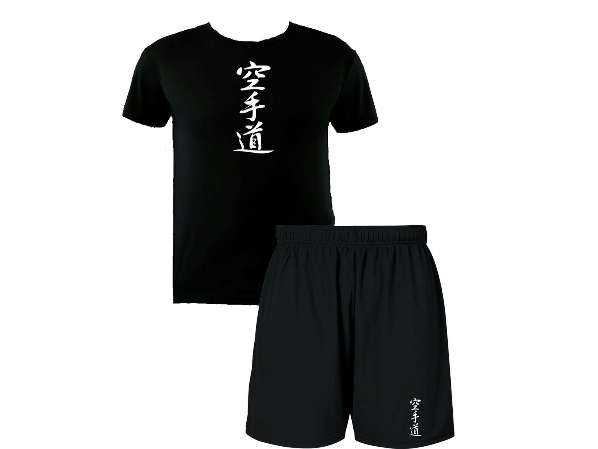 Karate set -sweat proof polyester shorts & t-shirt