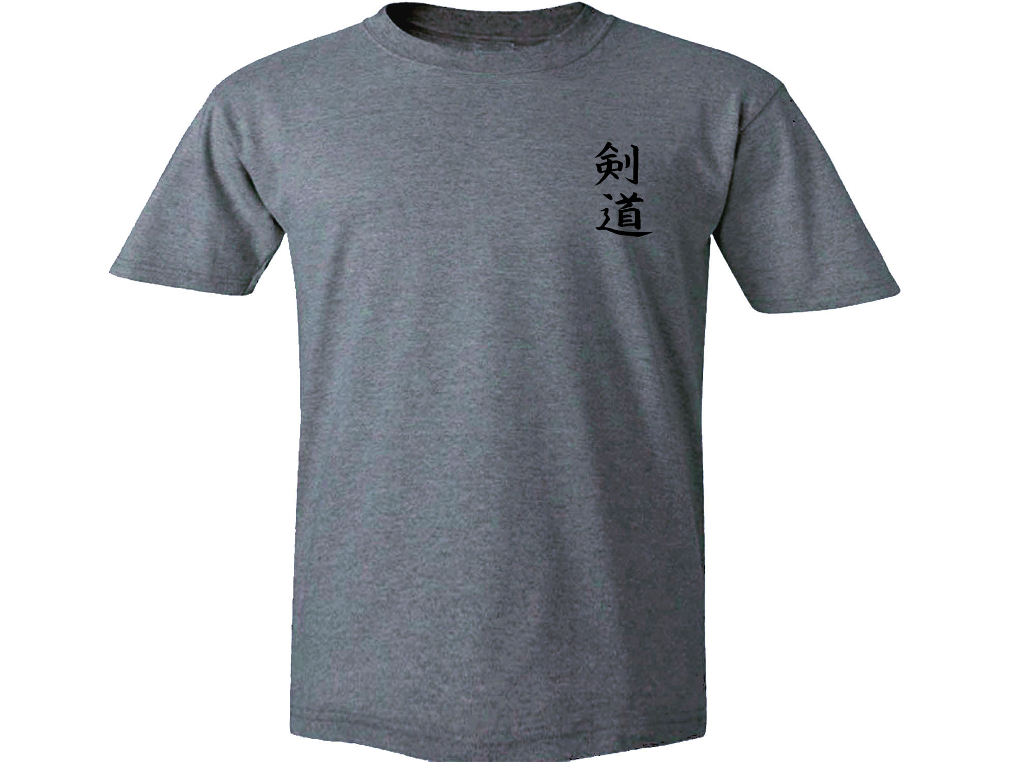 Kendo Japanese martial arts MMA gray t-shirt 2