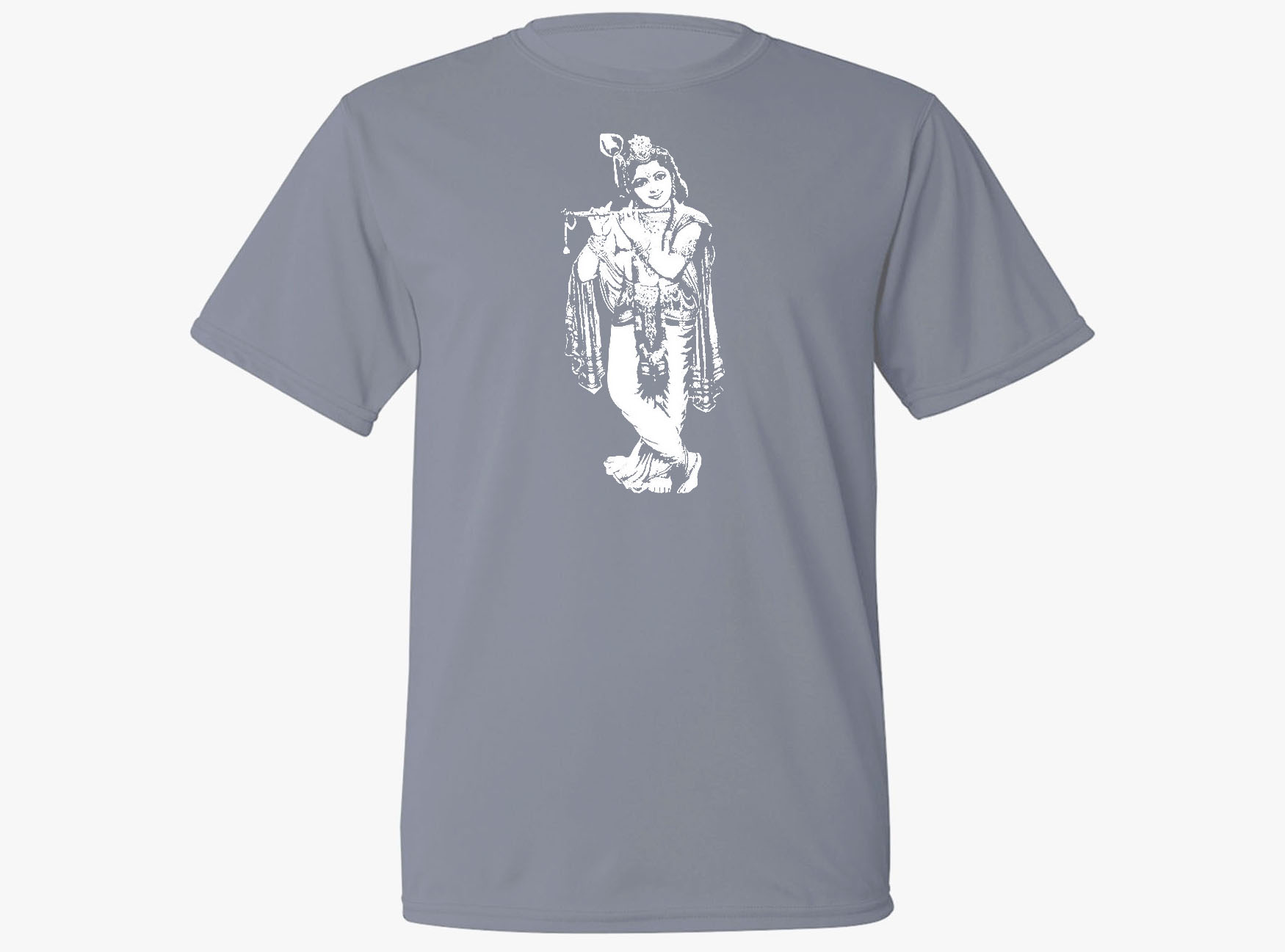 Buddhism Gods Krishna yoga wear sweat proof workout t-shirt