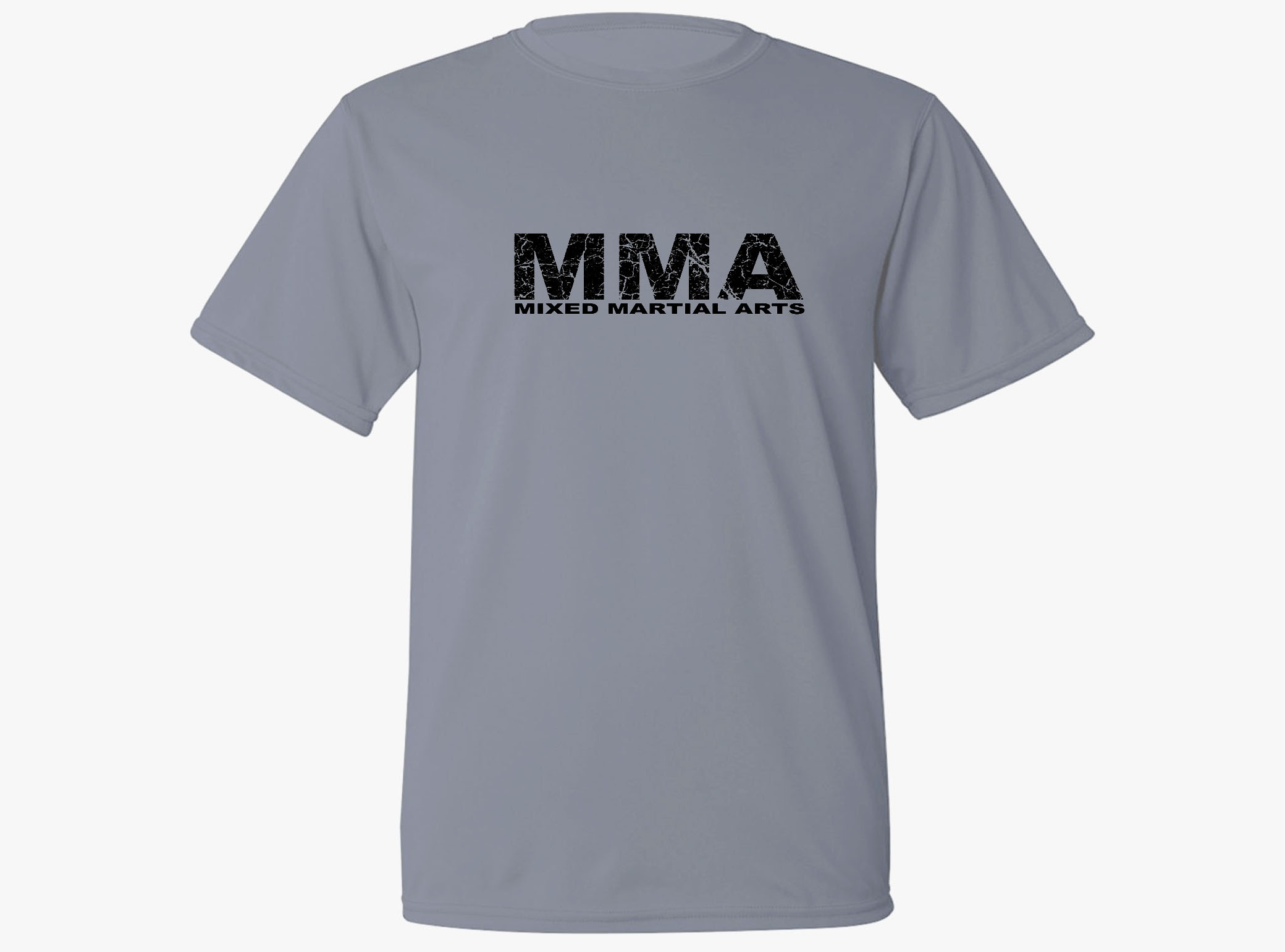 MMA mixed martial arts sweat proof fabric t-shirt