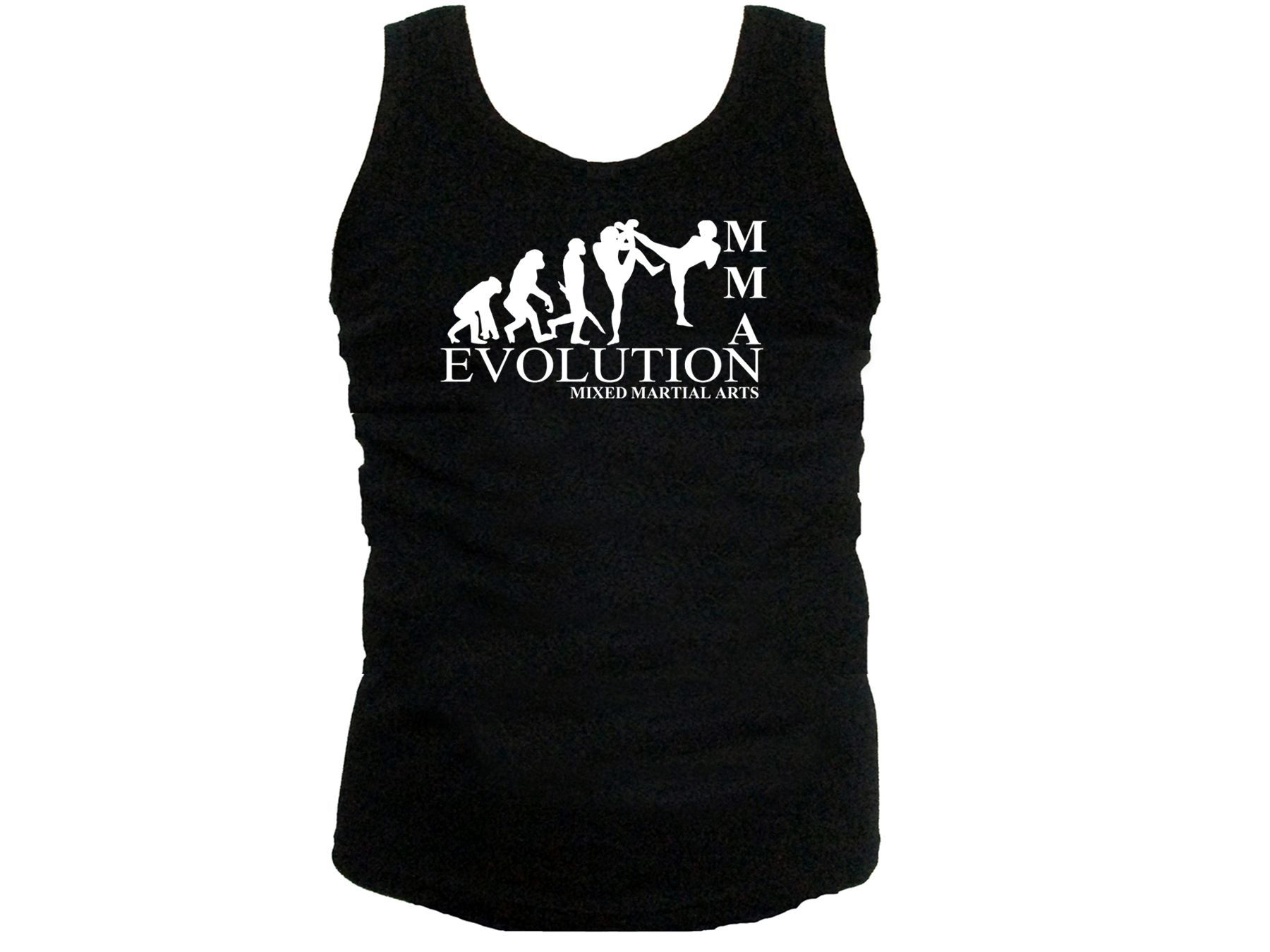 MMA evolution mixed martial arts muscle gym tank top