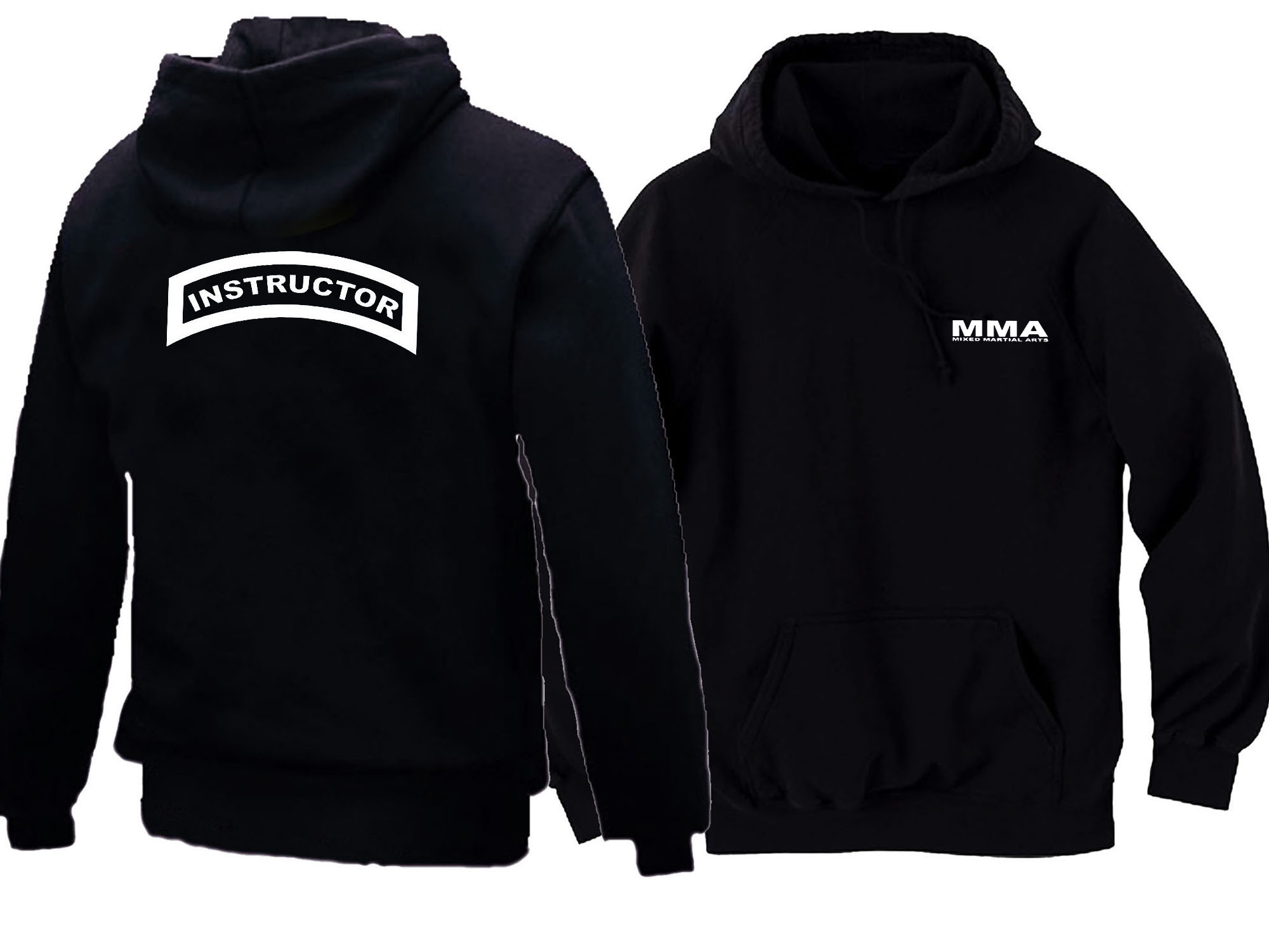 MMA mixed martial arts Instructor man/female/youth hoodie