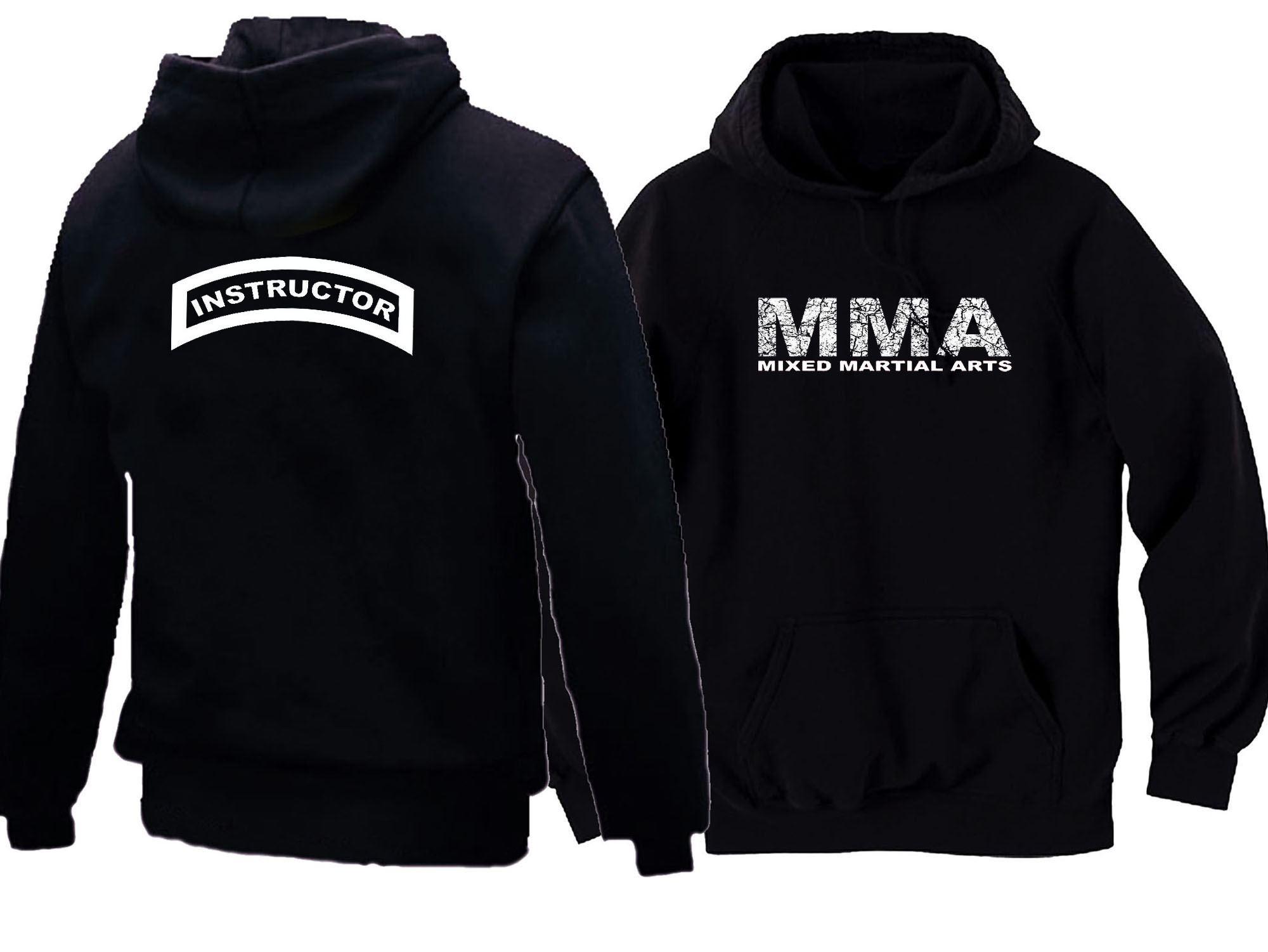 MMA mixed martial arts Instructor pullover hoodie