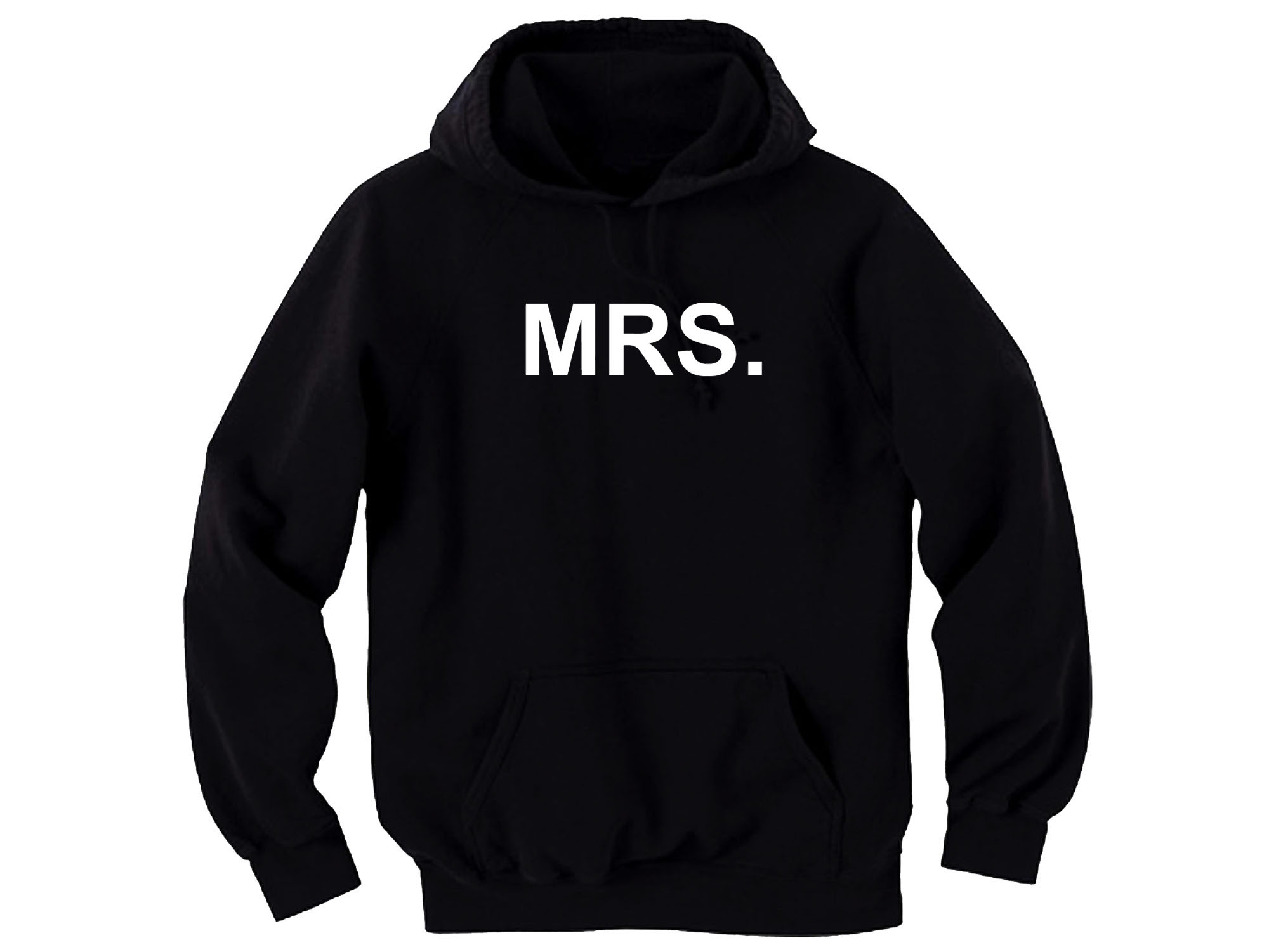 Mrs. funny couple women black hoodie