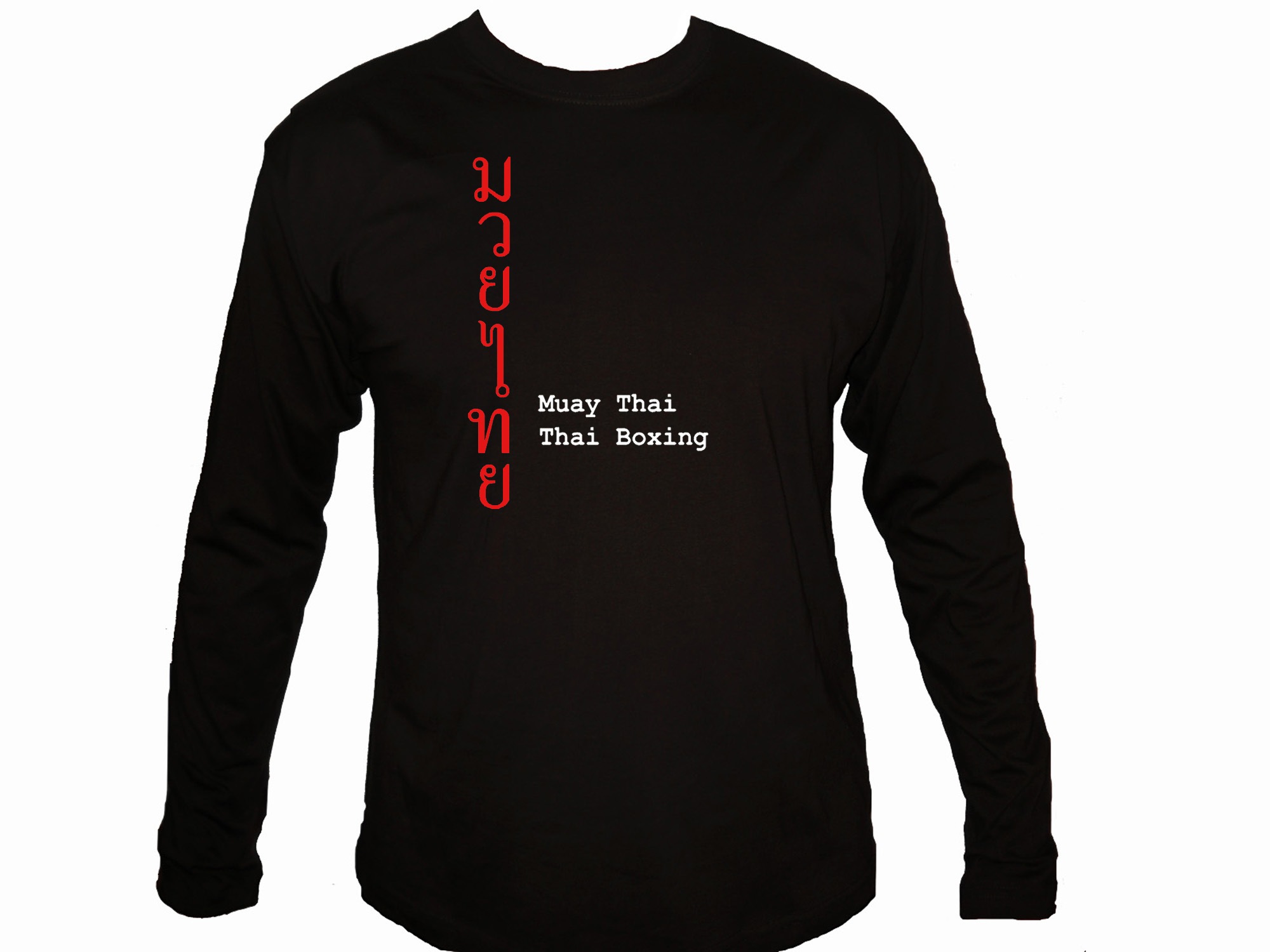 Muay Thai boxing long sleeves t-shirt 4