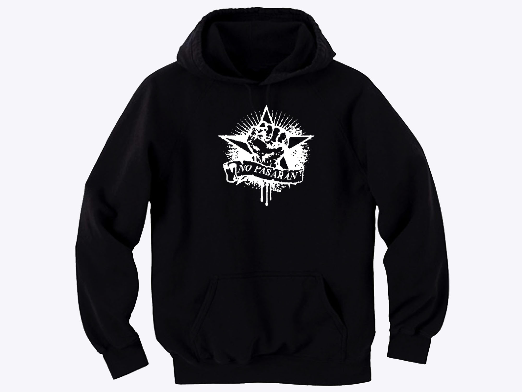 No pasaran you shall not pass hoodie