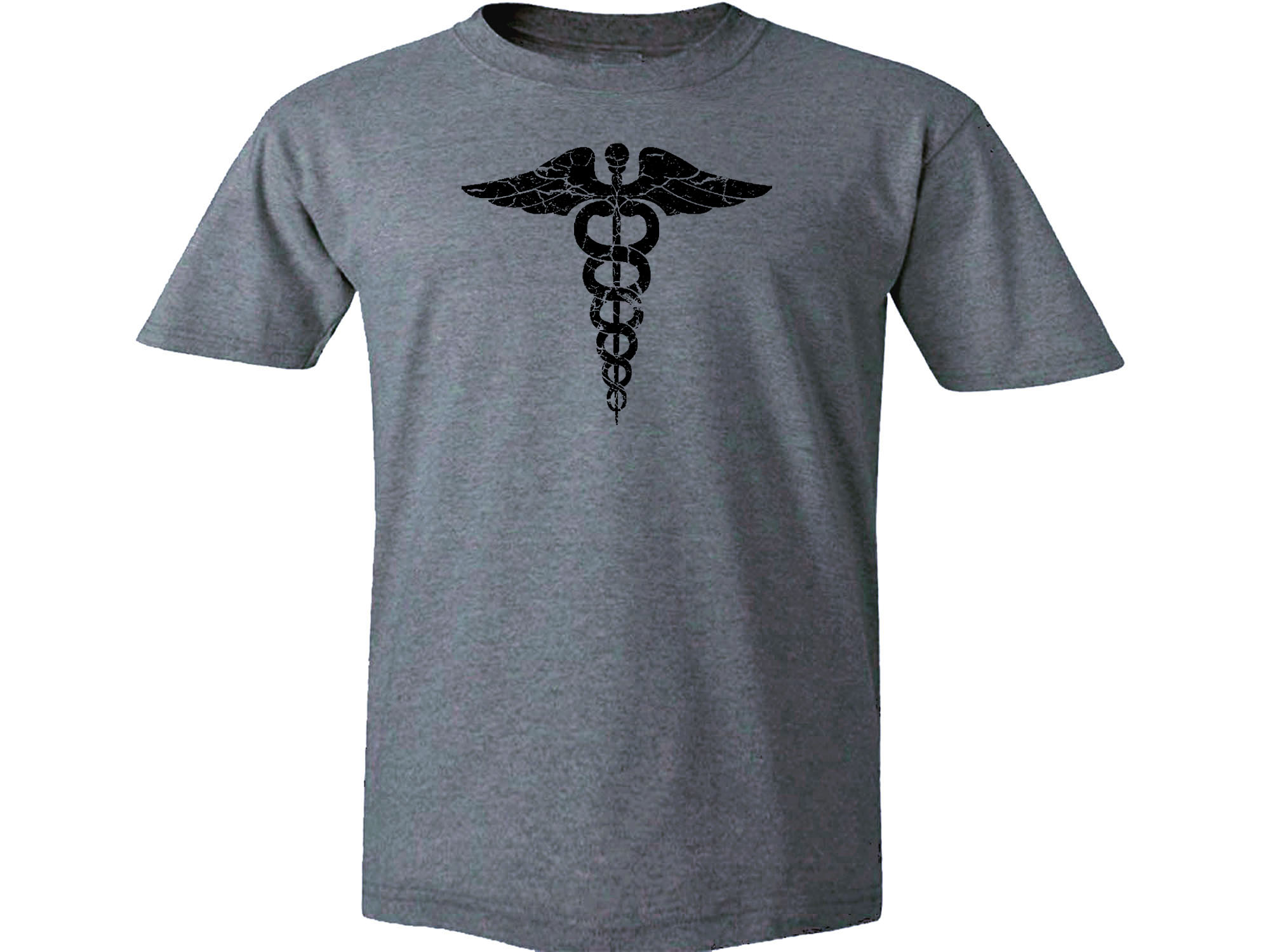 Nurse pin RNA distressed print t-shirt 2