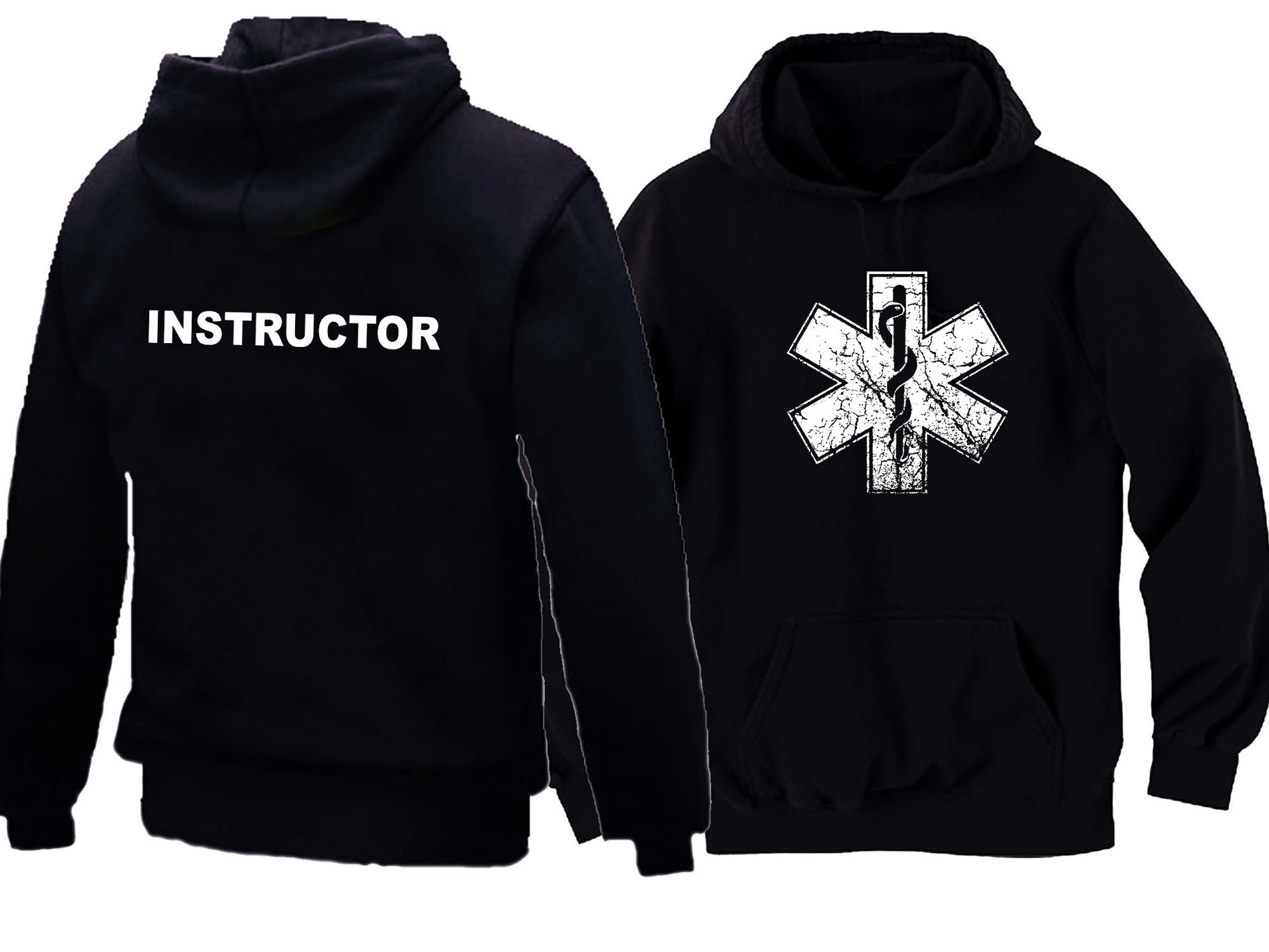Paramedic instructor medic gifts black hoodie 2