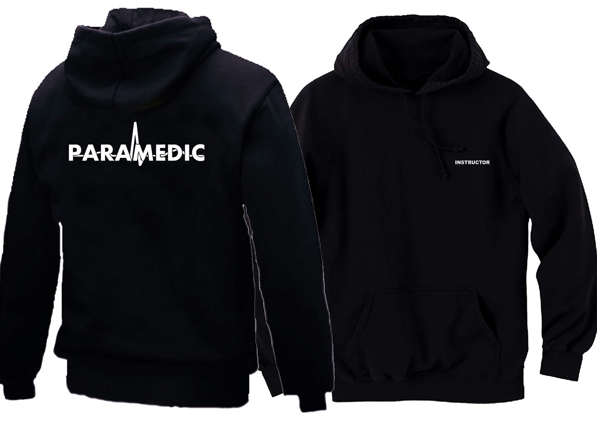 Paramedic instructor medic gifts black hoodie