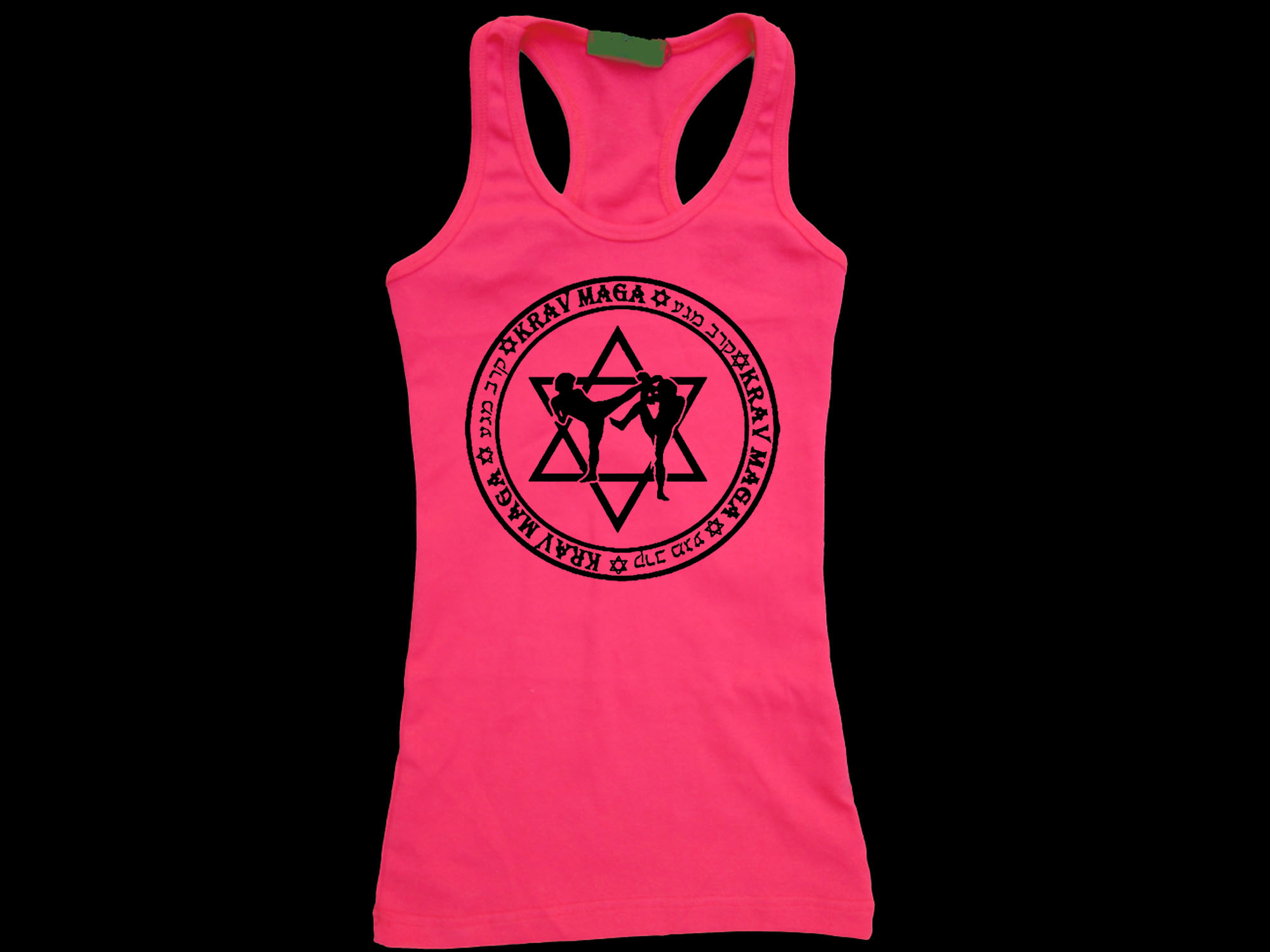 Krav maga women women/junior pink tank top S/M