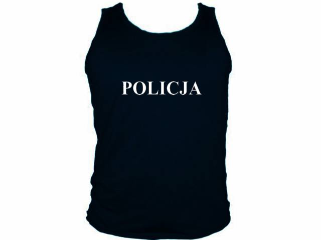 Policja polish police poland pride polska tank top 2XL