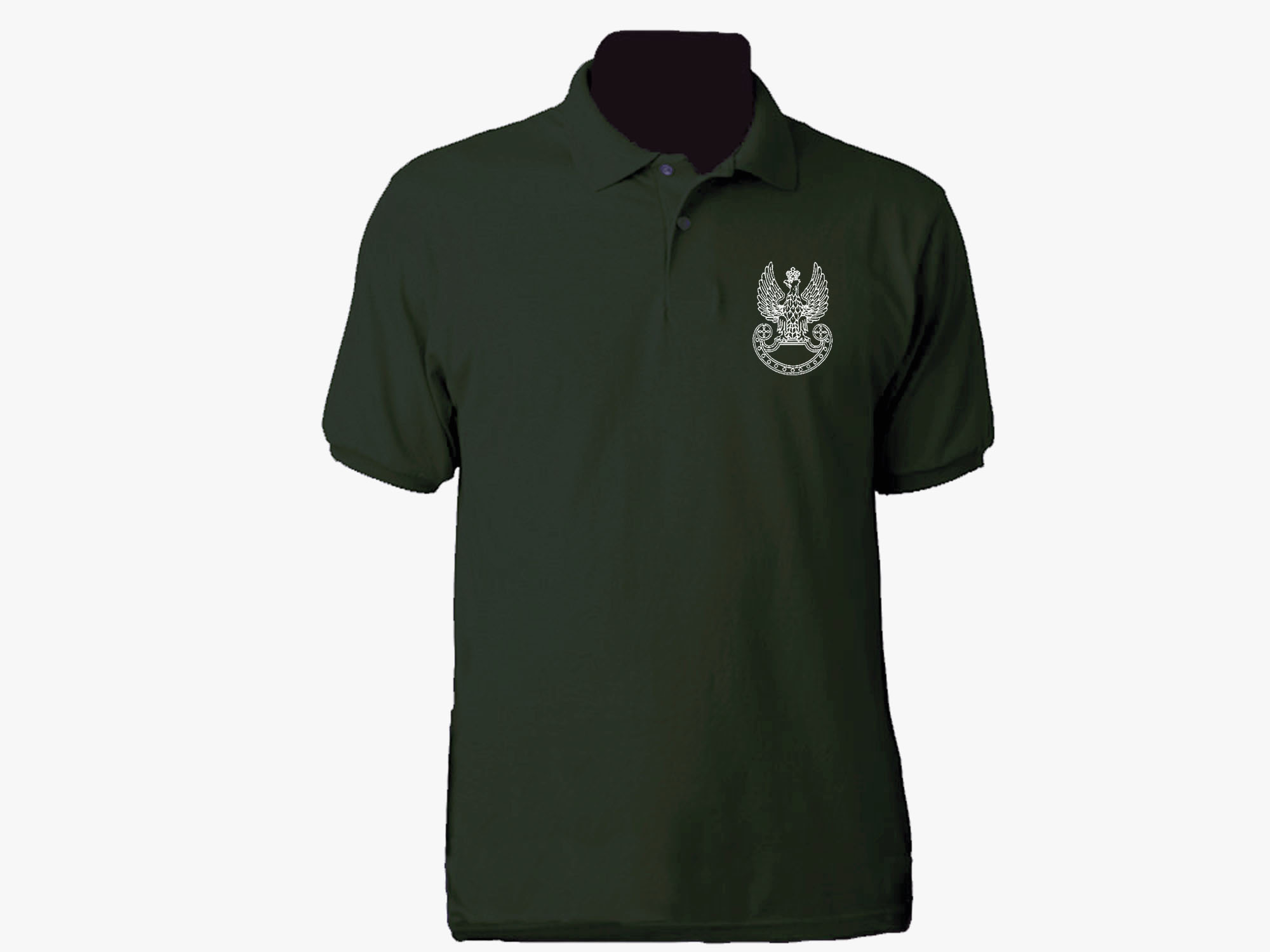 Poland army Polska sweat proof polyester polo t-shirt