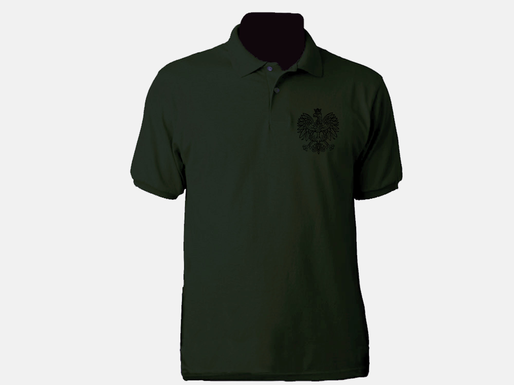 Poland coat of arms Polish Eagle sweat proof polo t-shirt