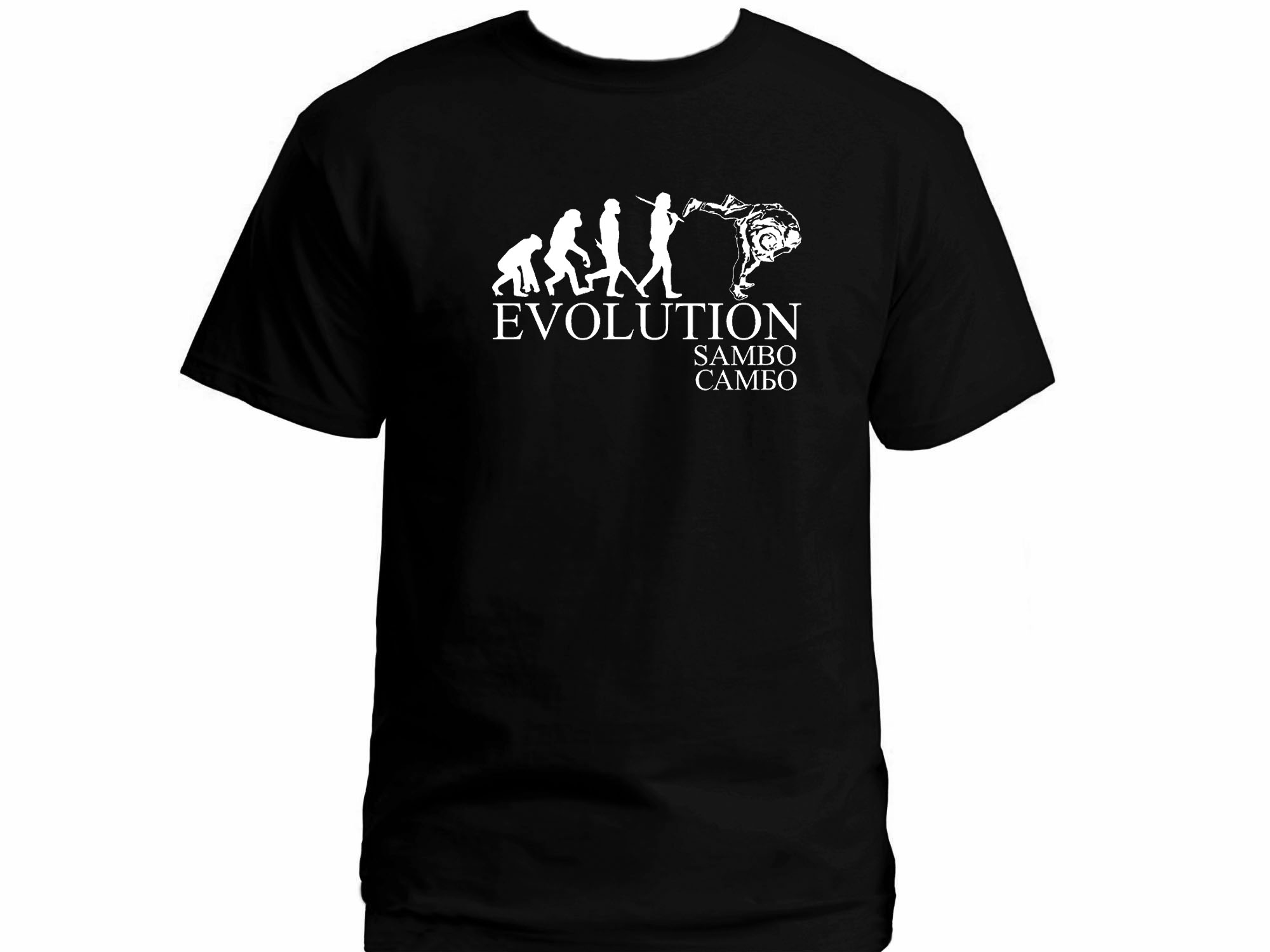 Sambo evolution Russian martial arts t-shirt