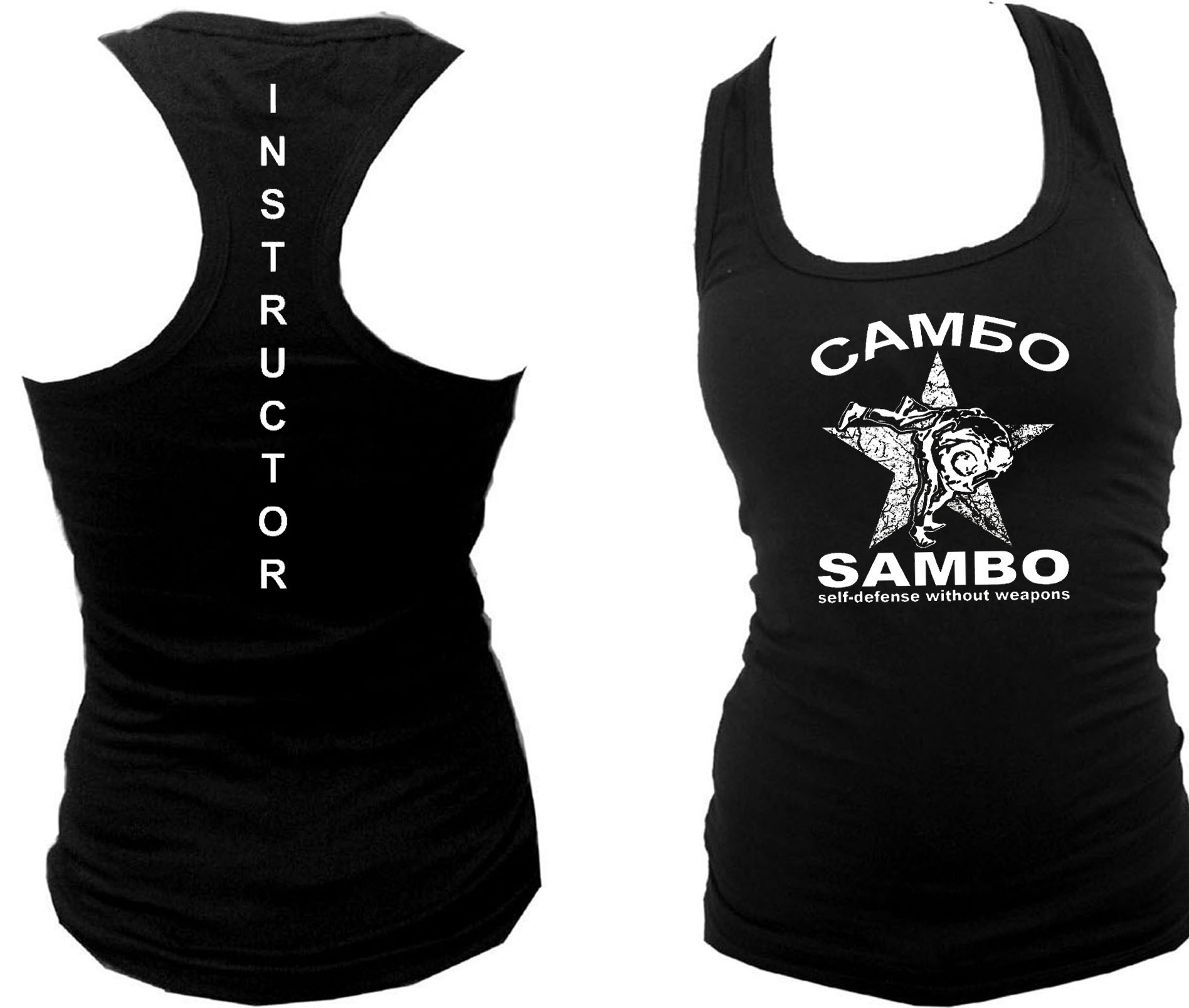 Sambo Instructor women tank top M/L/XL