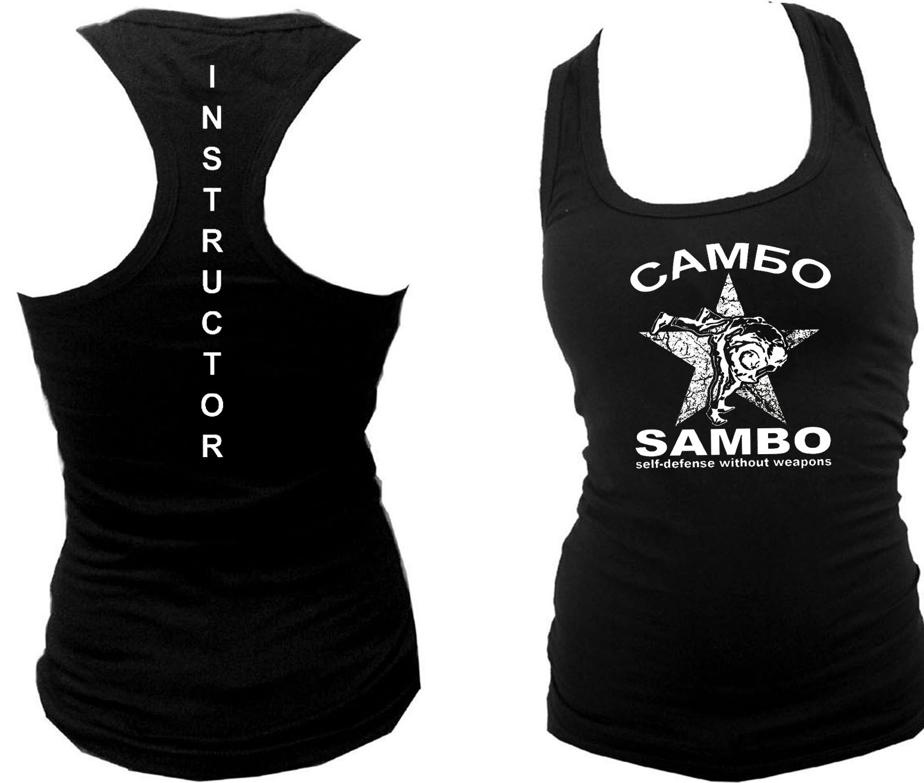Sambo Instructor women tank top M/L/XL