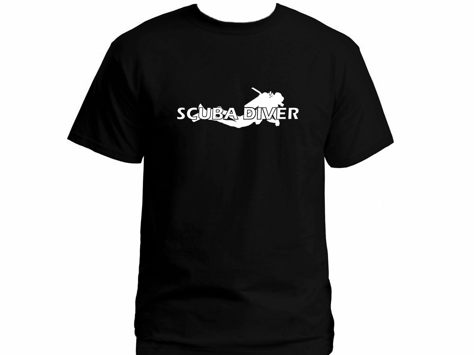 Scuba diver 100% cotton new unique t-shirt