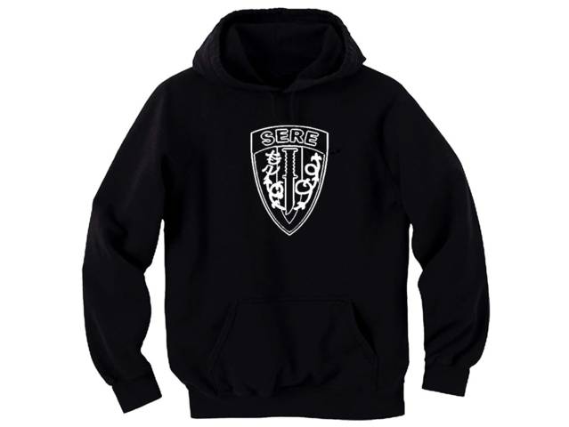 SERE Survival, Evasion,Resistance and Escape military hoodie