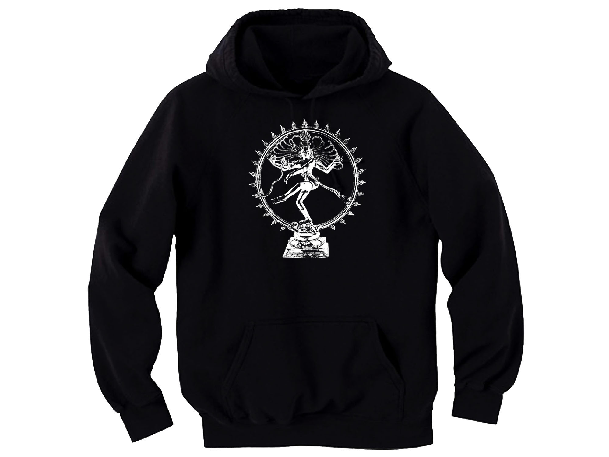 Nataraja Dancing Shiva Buddhist Yoga symbols hoodie