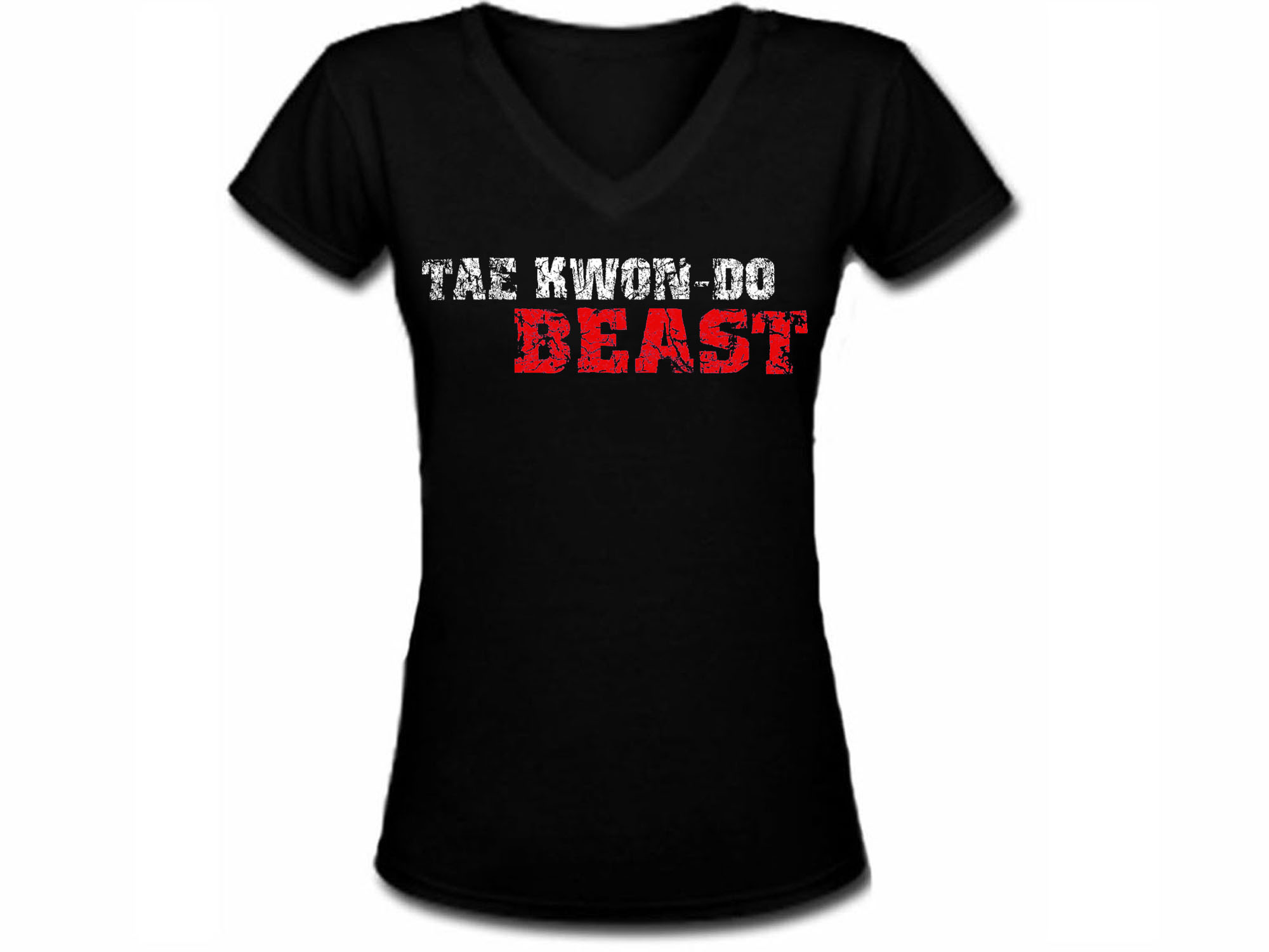 Taekwondo beast MMA martial arts women t-shirt 2