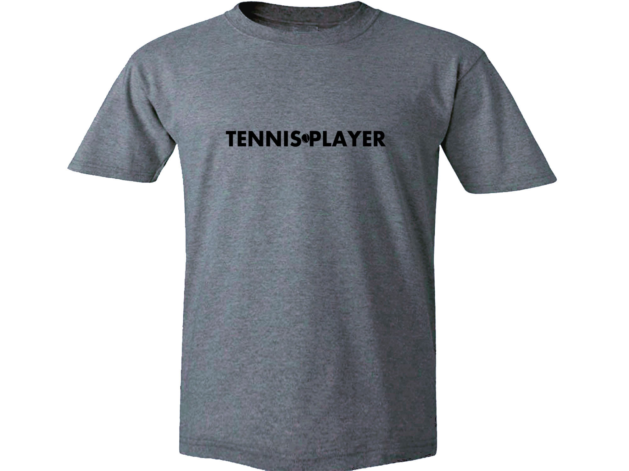 Tennis player 100% cotton t-shirt