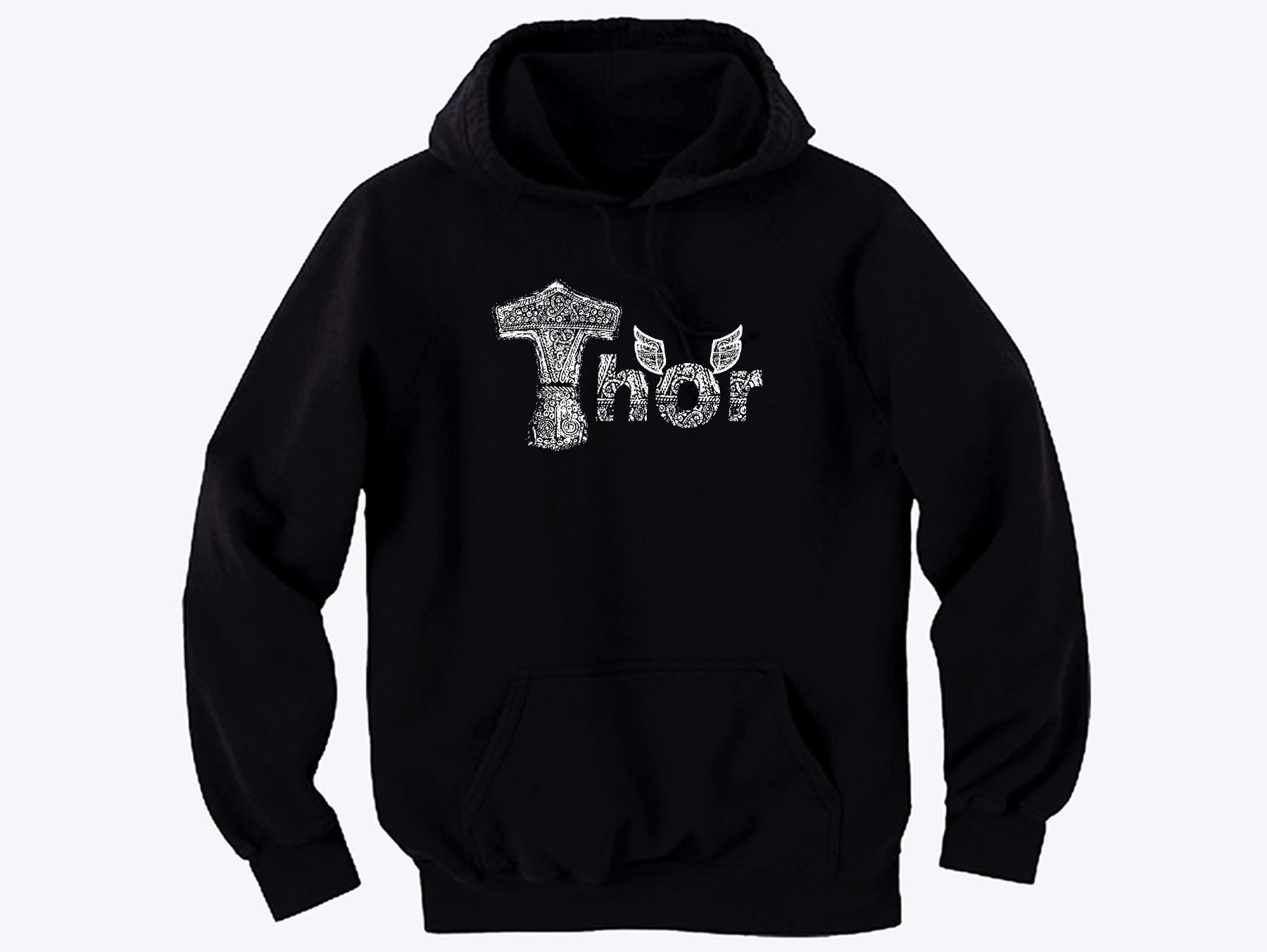 Norse mythology -Thor hammer vikings folk sweat hoodie